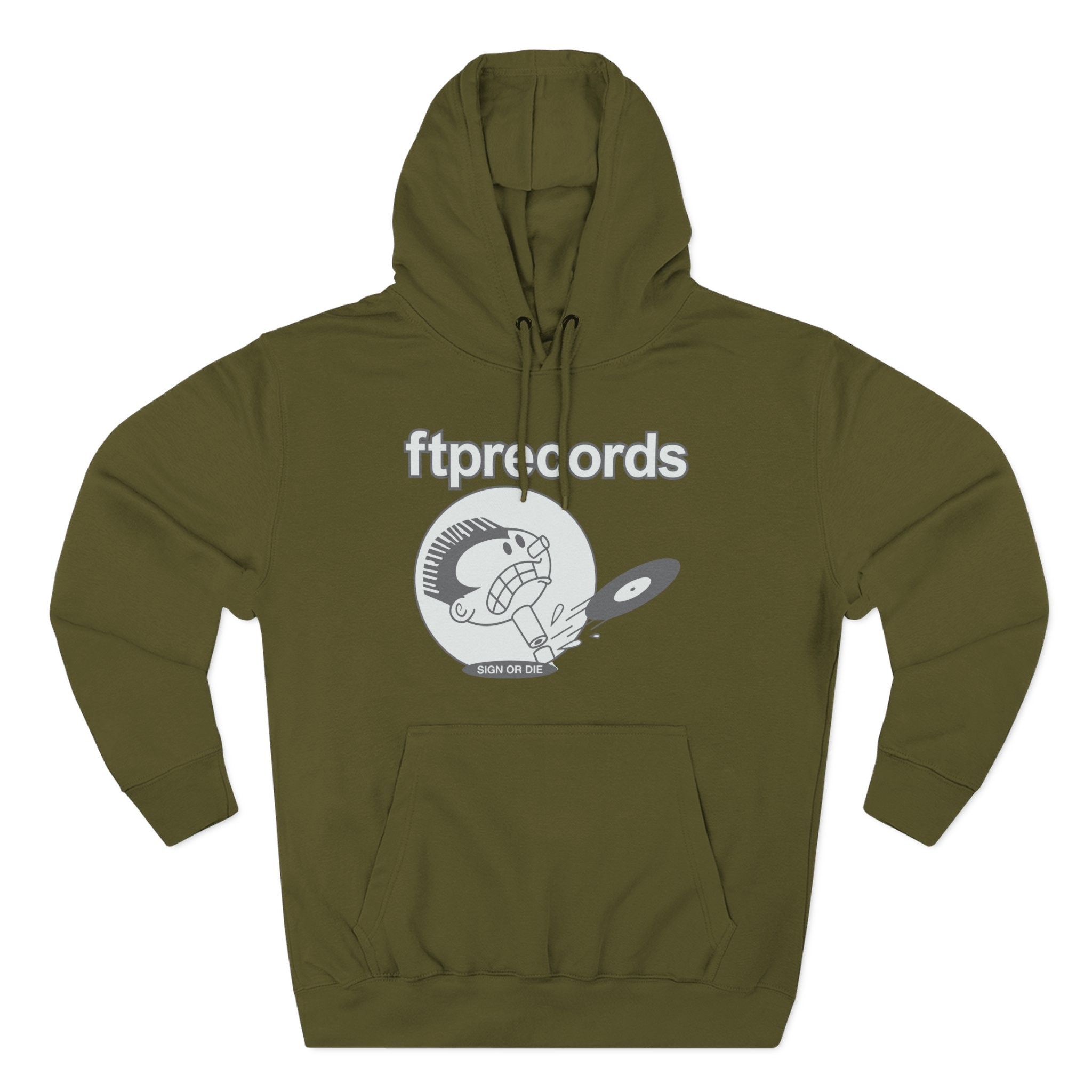 Adin Ross Ftprecords Three-Panel Fleece Hoodie