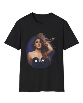 Shakira Sapphire Aura Unisex Softstyle T-Shirt