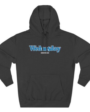 Gemischtes Hack Wednesday Three-Panel Fleece Hoodie