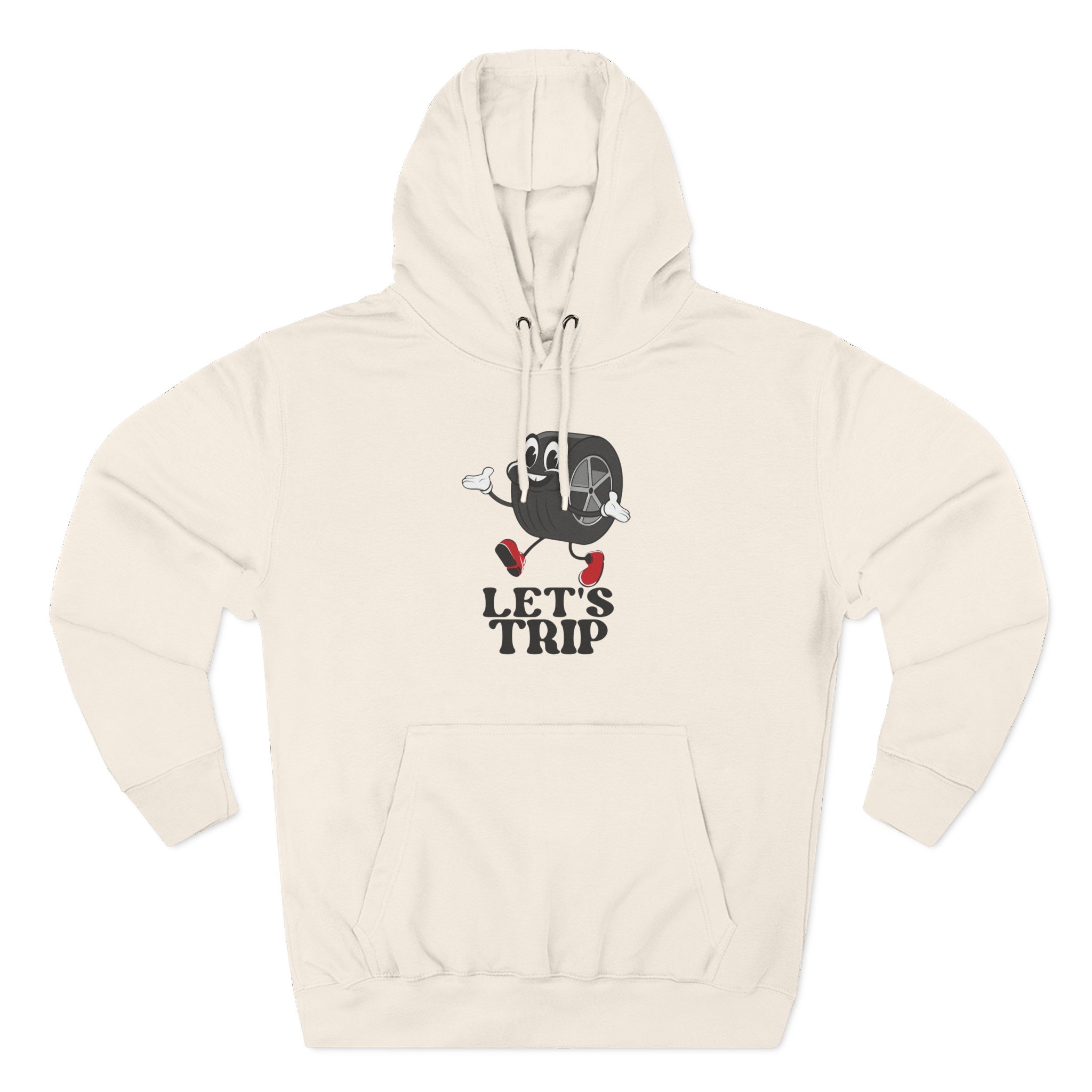 Sturniolo Triplets Lets Trip Wheelie Three-Panel Fleece Hoodie