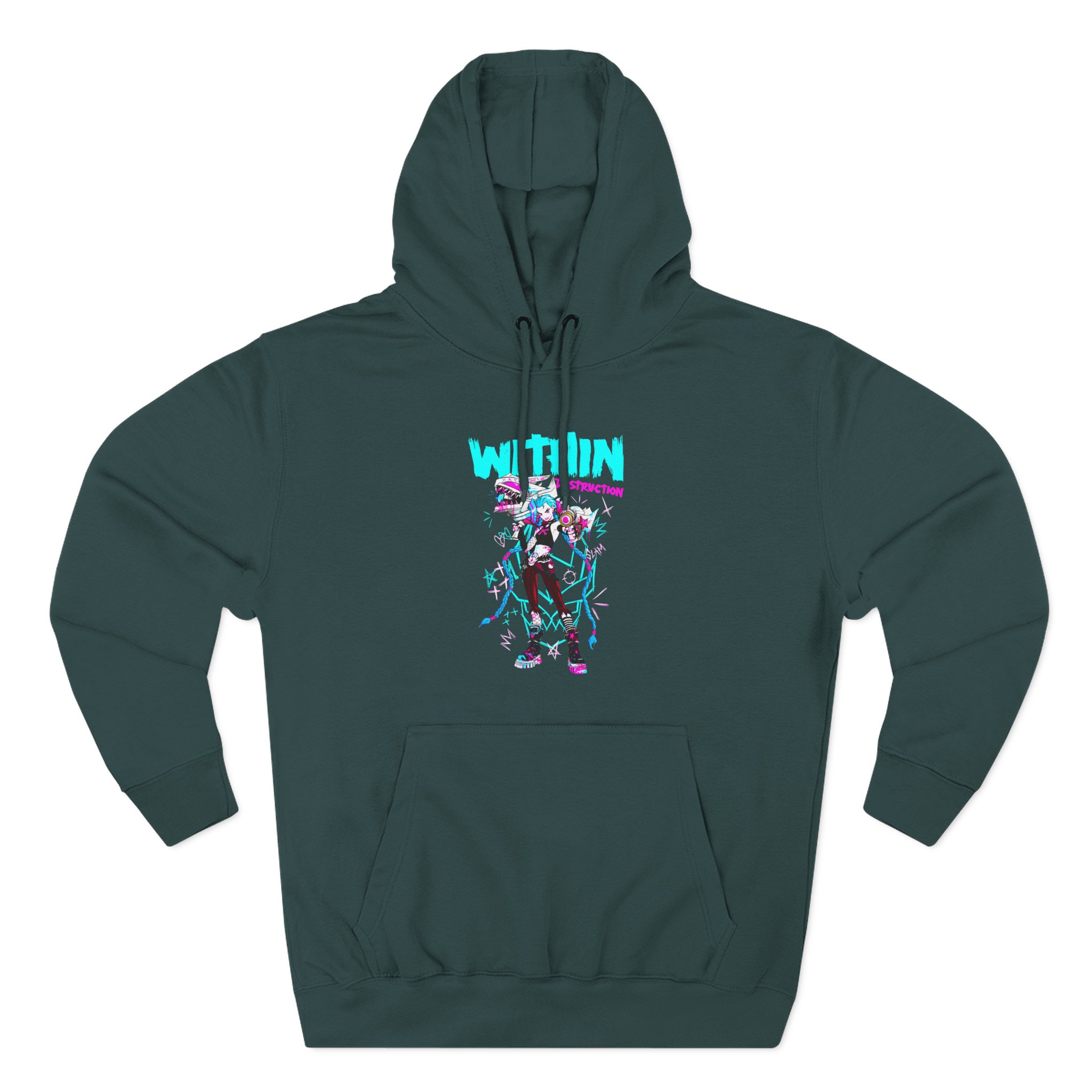 Within Destruction Arcane Three-Panel Fleece Hoodie