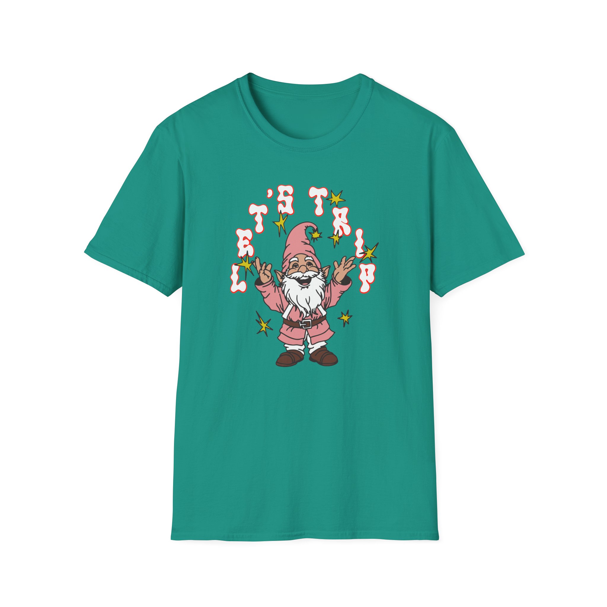 Sturniolo Let's Trip Gnome Unisex Softstyle T-Shirt
