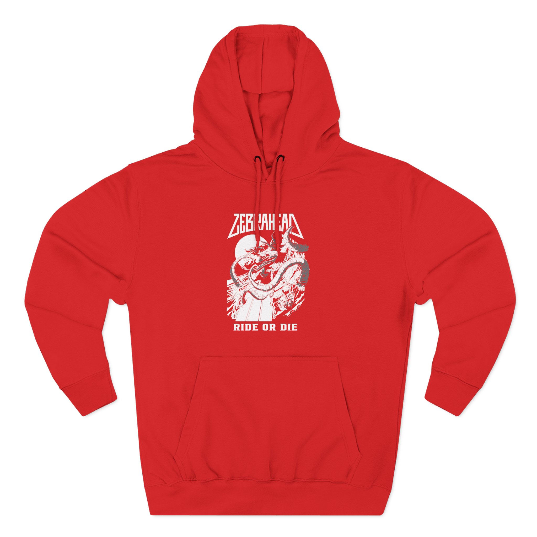 Zebrahead Ride or Die Three-Panel Fleece Hoodie