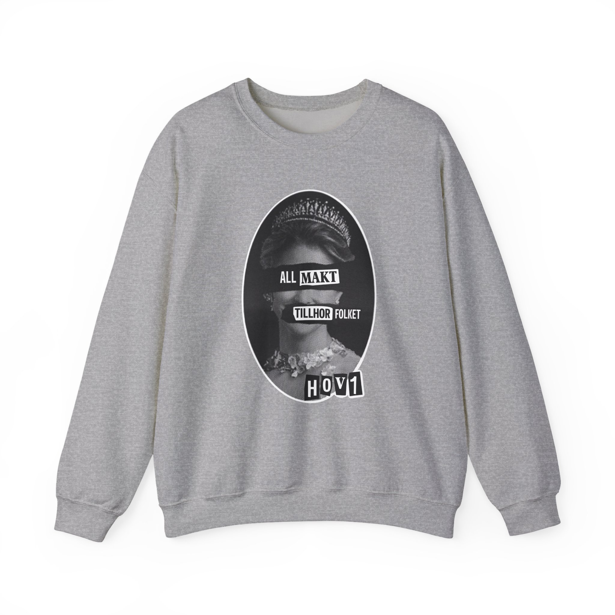 Hov1 All Makt Tillh’r Folket Unisex Heavy Blend™ Crewneck Sweatshirt