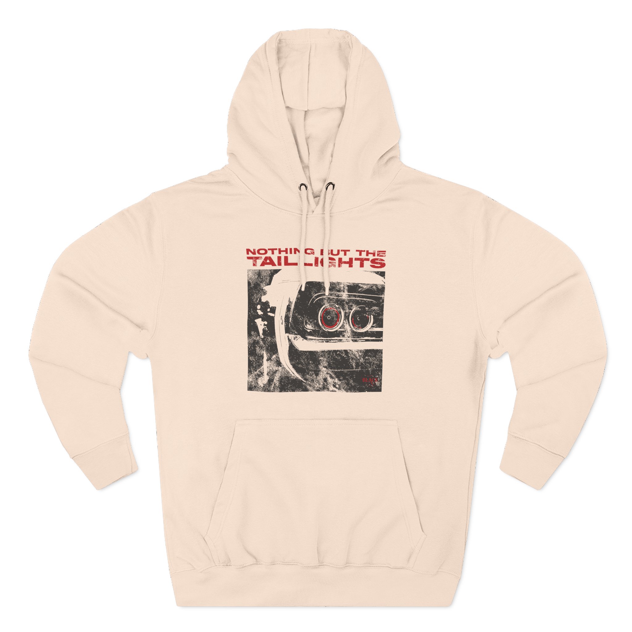 Clint Black Faded Taillights Three-Panel Fleece Hoodie