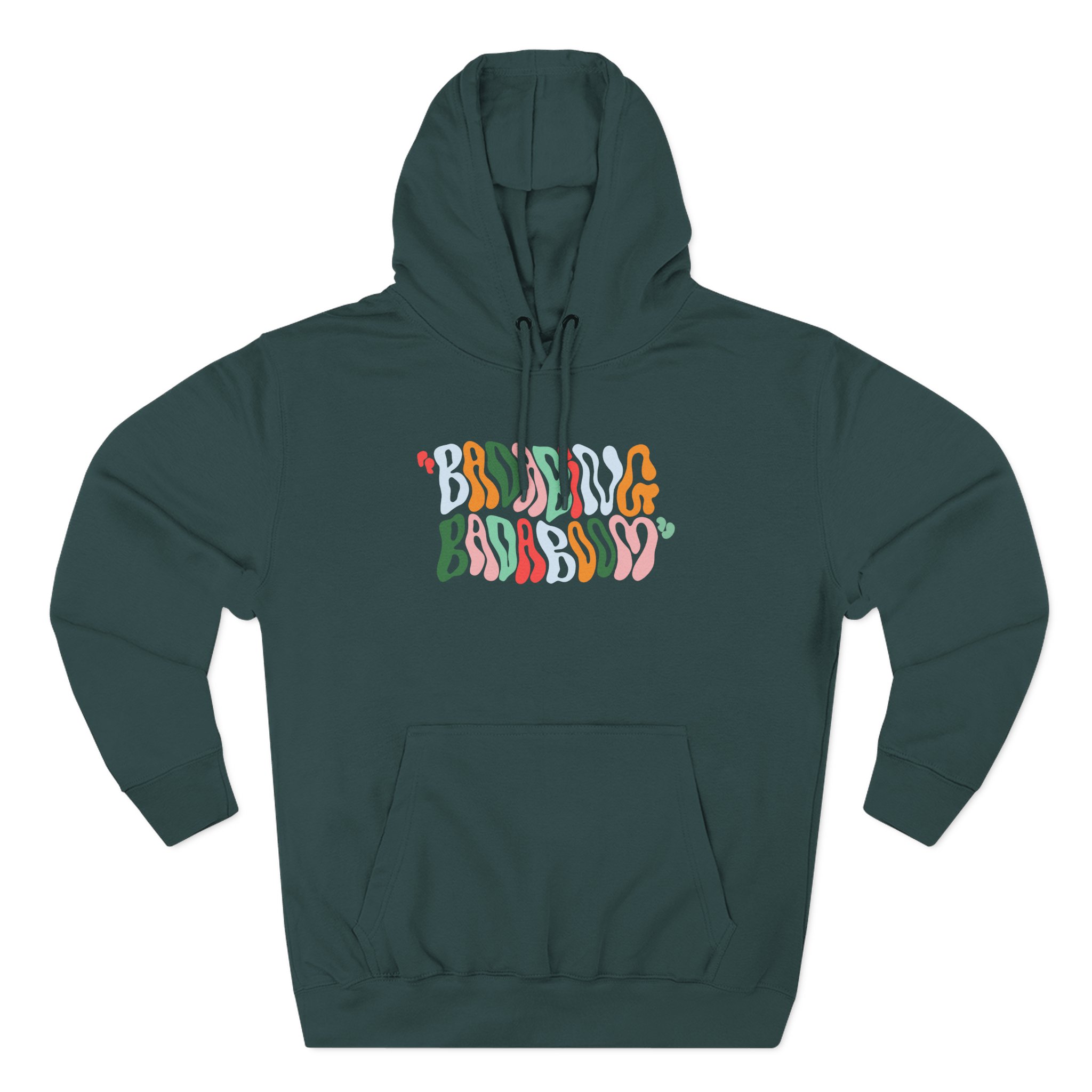 Stephanie Soo Badabing Badaboom Three-Panel Fleece Hoodie