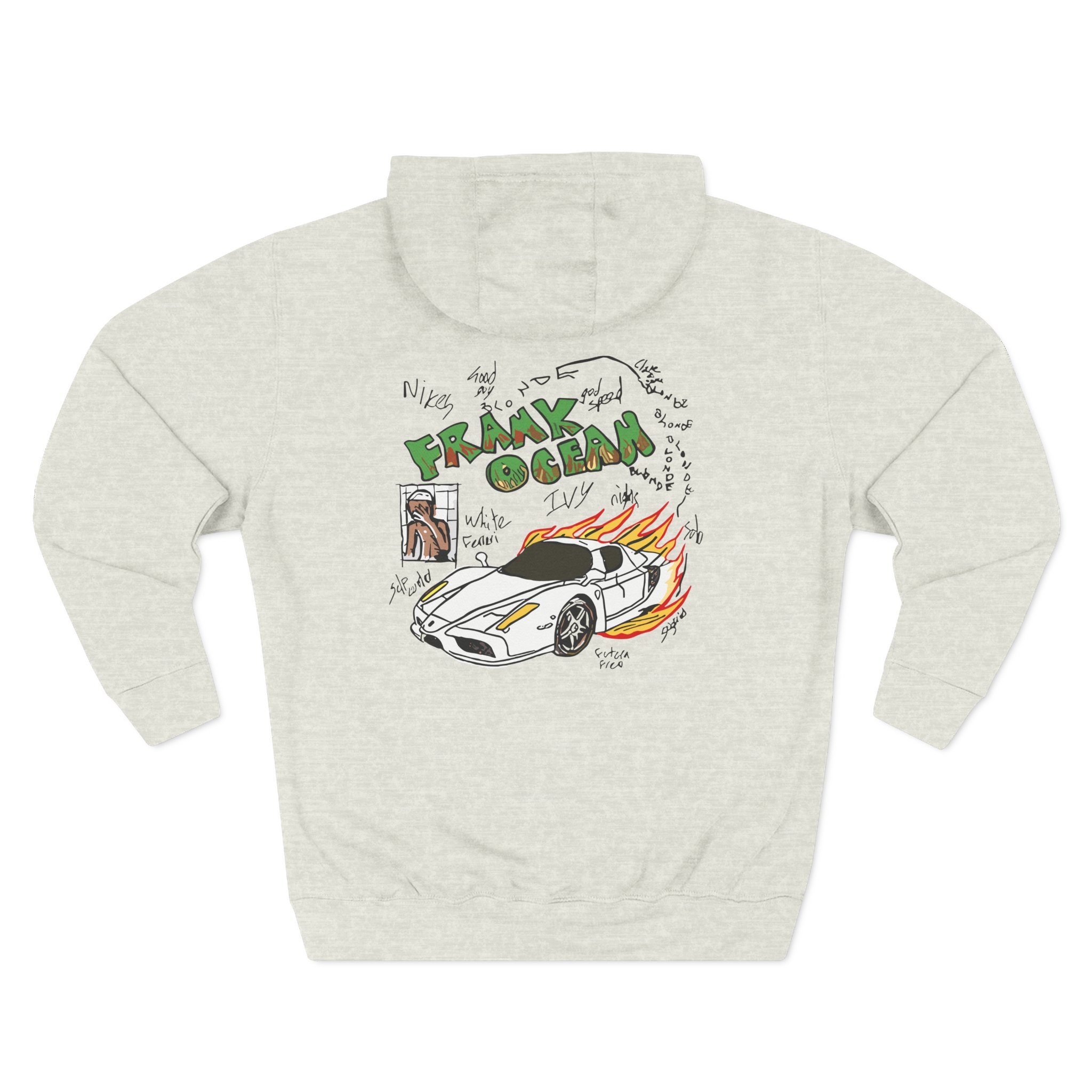 Frank Ocean Blond Art Three-Panel Fleece Hoodie