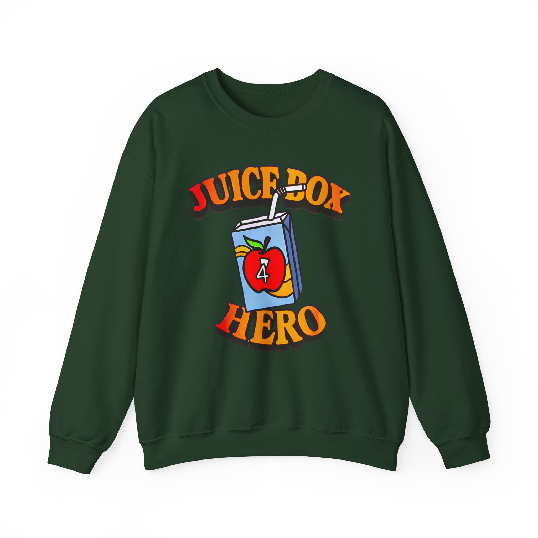Foreigner Juice Box Hero Unisex Heavy Blendâ„¢ Crewneck Sweatshirt