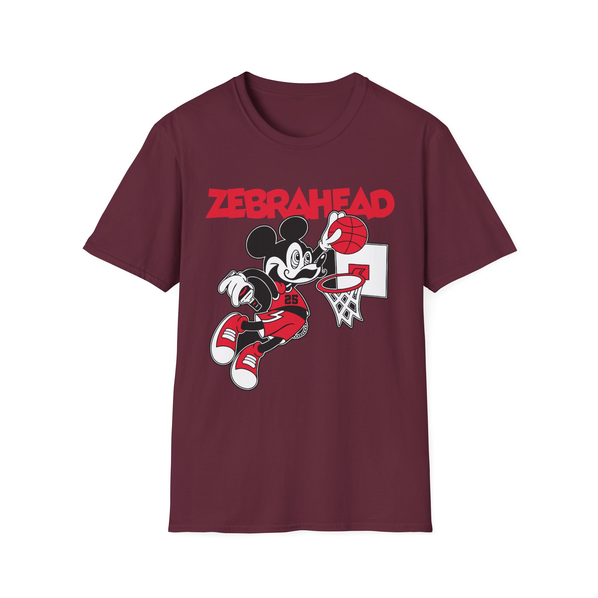 Zebrahead Mickey Unisex Softstyle T-Shirt