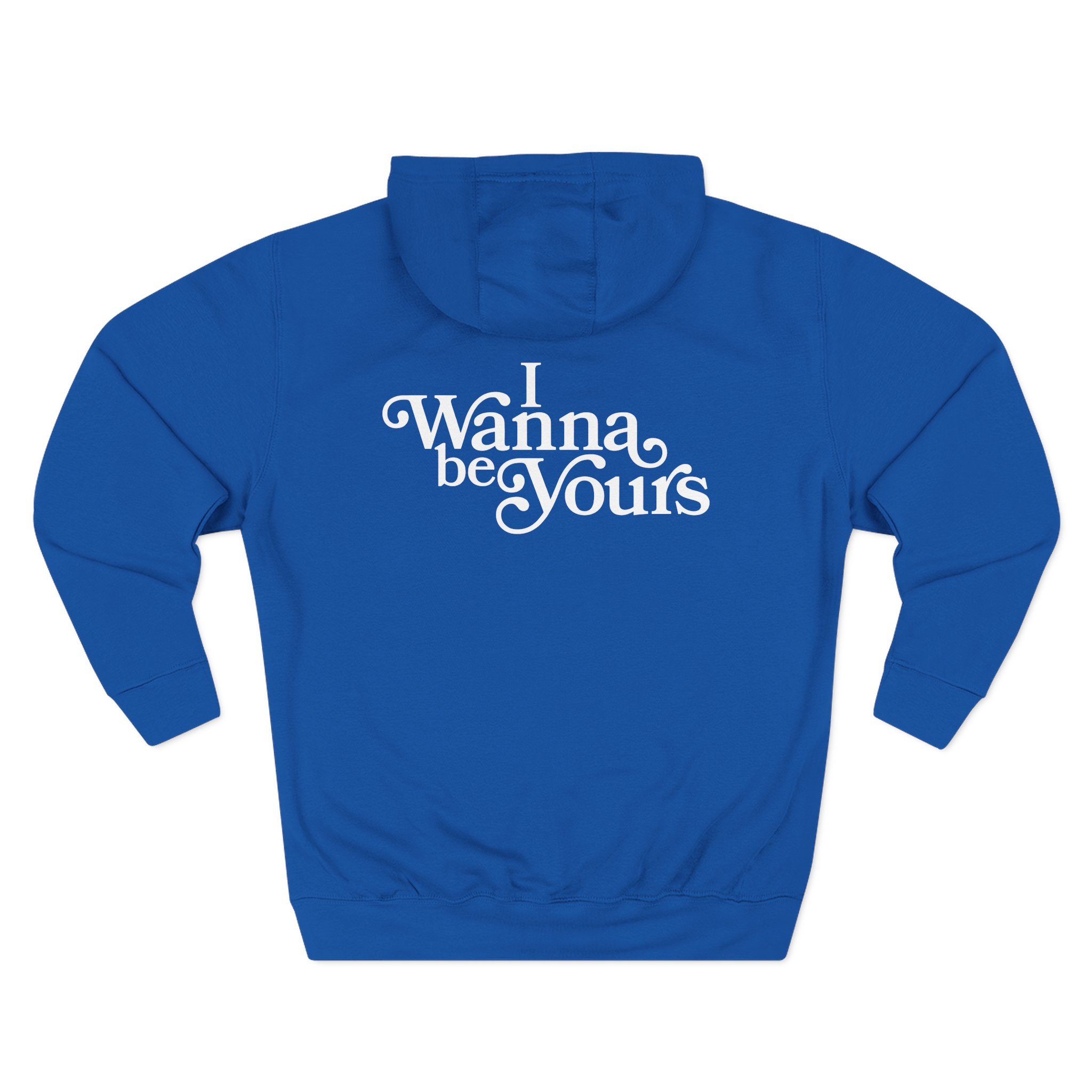 Arctic Monkeys I Wanna Be Yours Lyric Three-Panel Fleece Hoodie