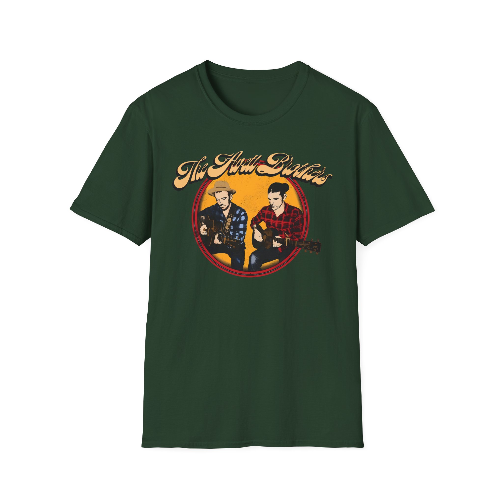 Avett Brothers Vintage Photo Unisex Softstyle T-Shirt