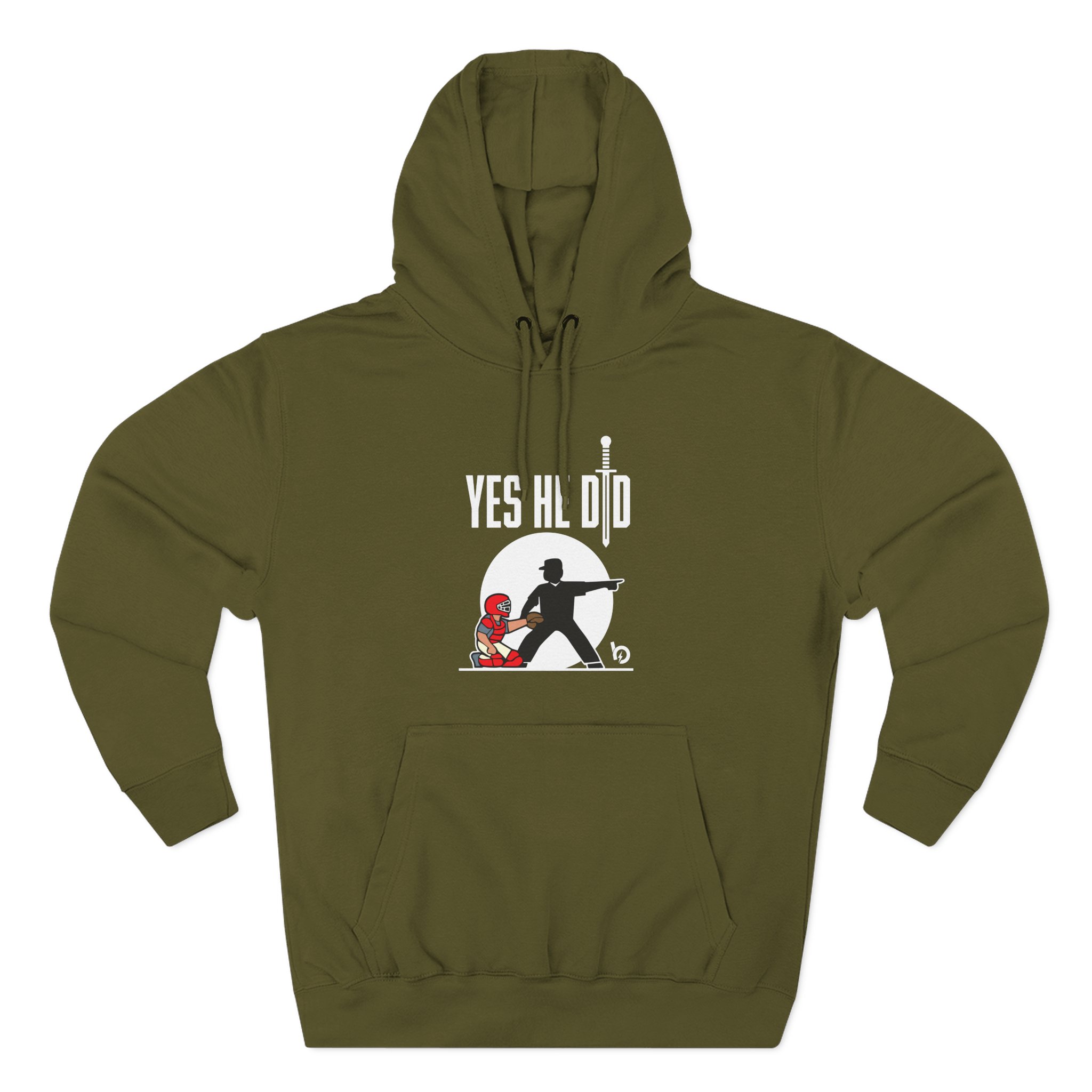 Trevor Bauer Yes He Did Three-Panel Fleece Hoodie