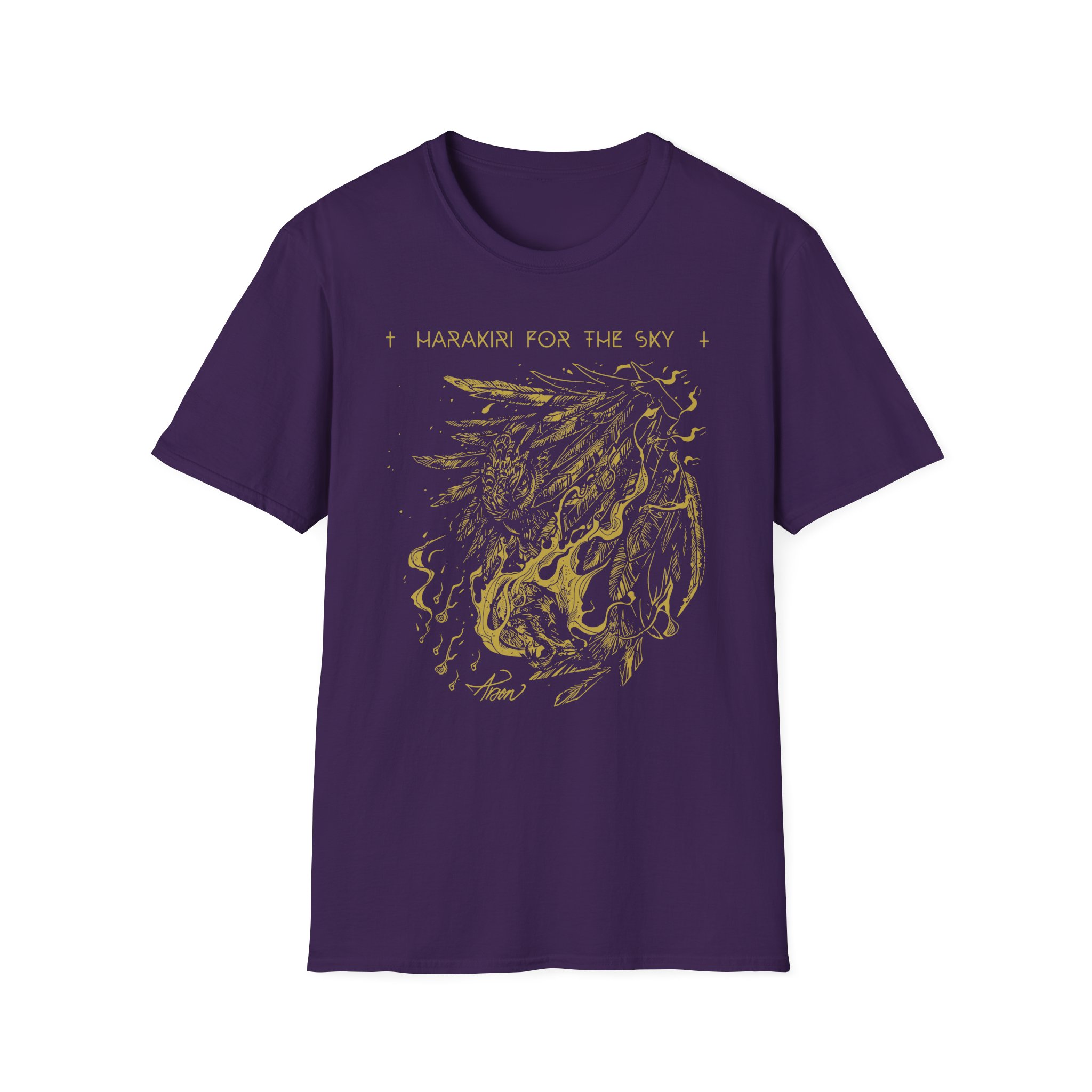 Harakiri For The Sky Feather Unisex Softstyle T-Shirt