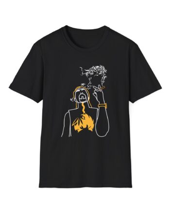 Method Man Iron Lung Line Art Unisex Softstyle T-Shirt