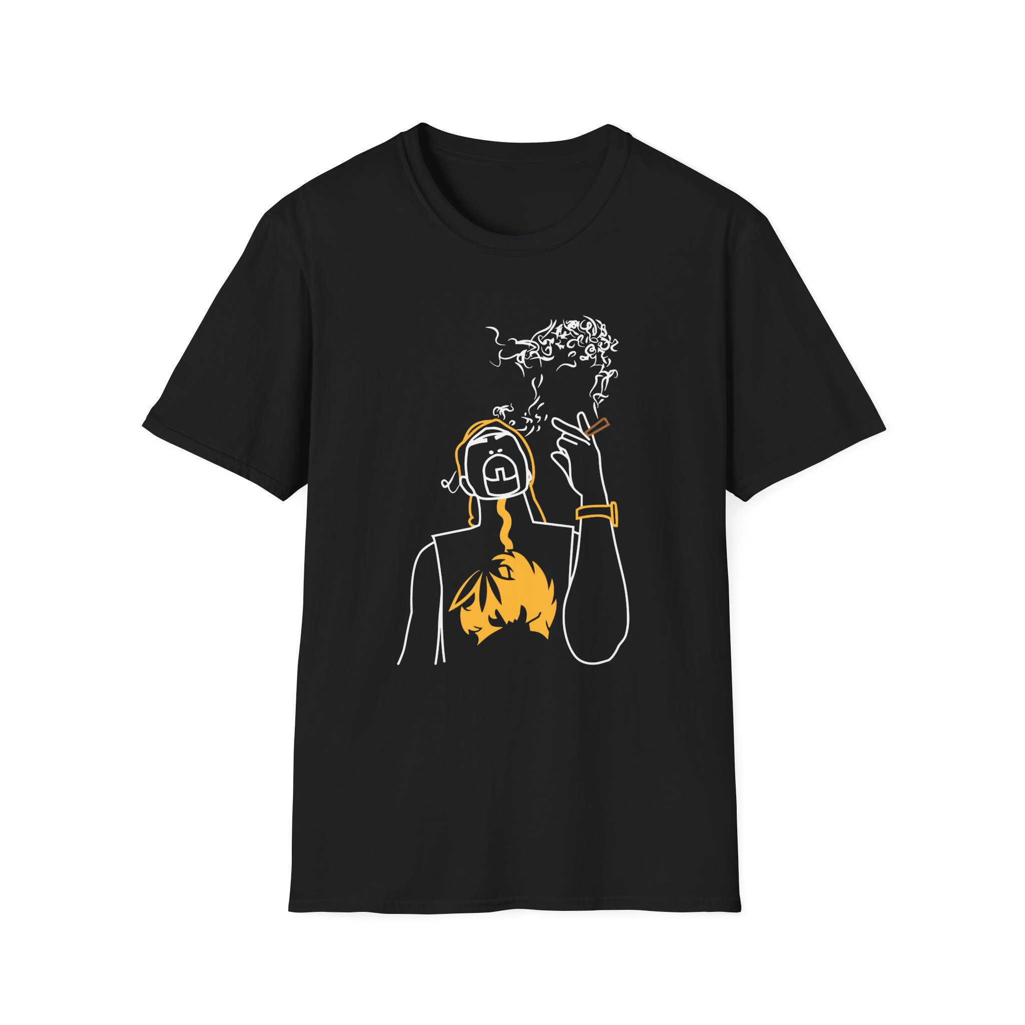 Method Man Iron Lung Line Art Unisex Softstyle T-Shirt
