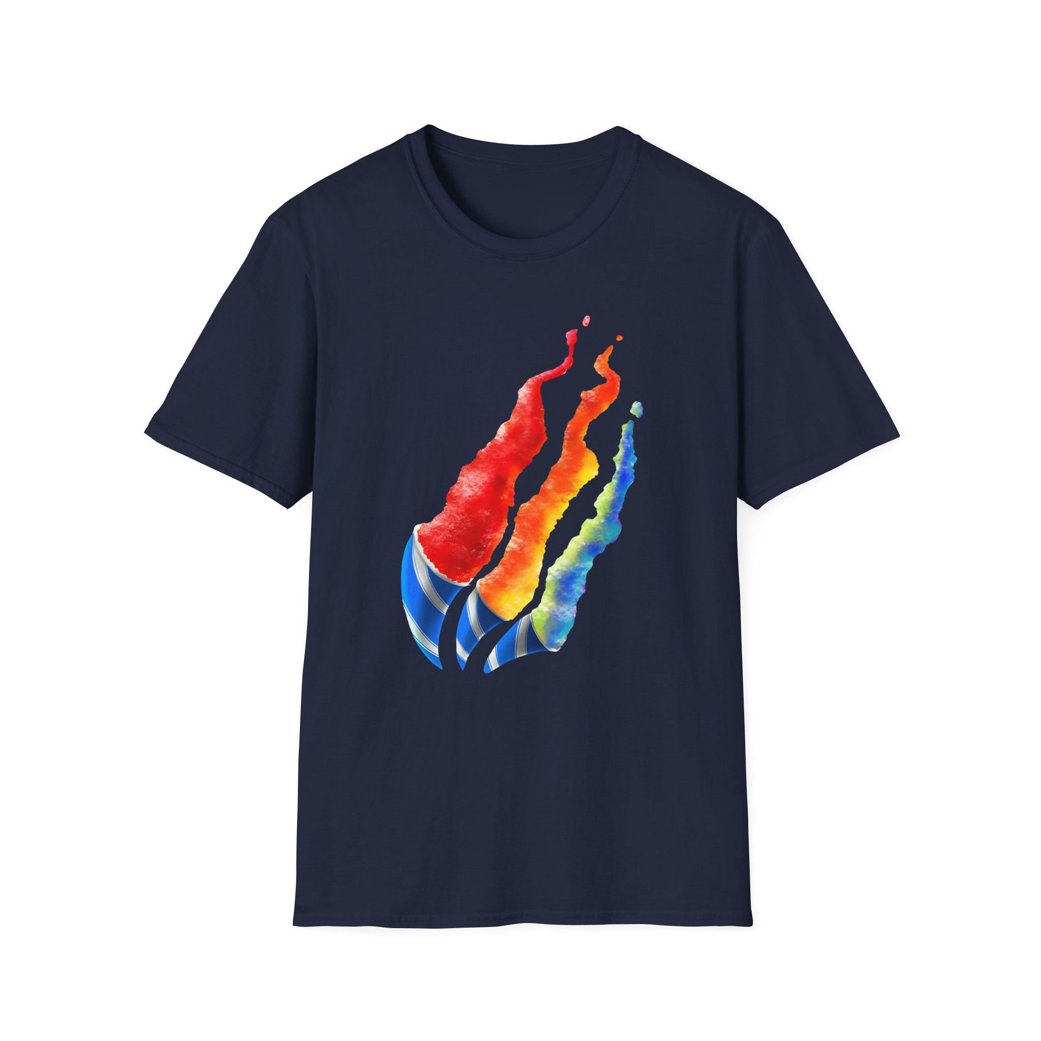 Preston Snowcone Flame Unisex Softstyle T-Shirt