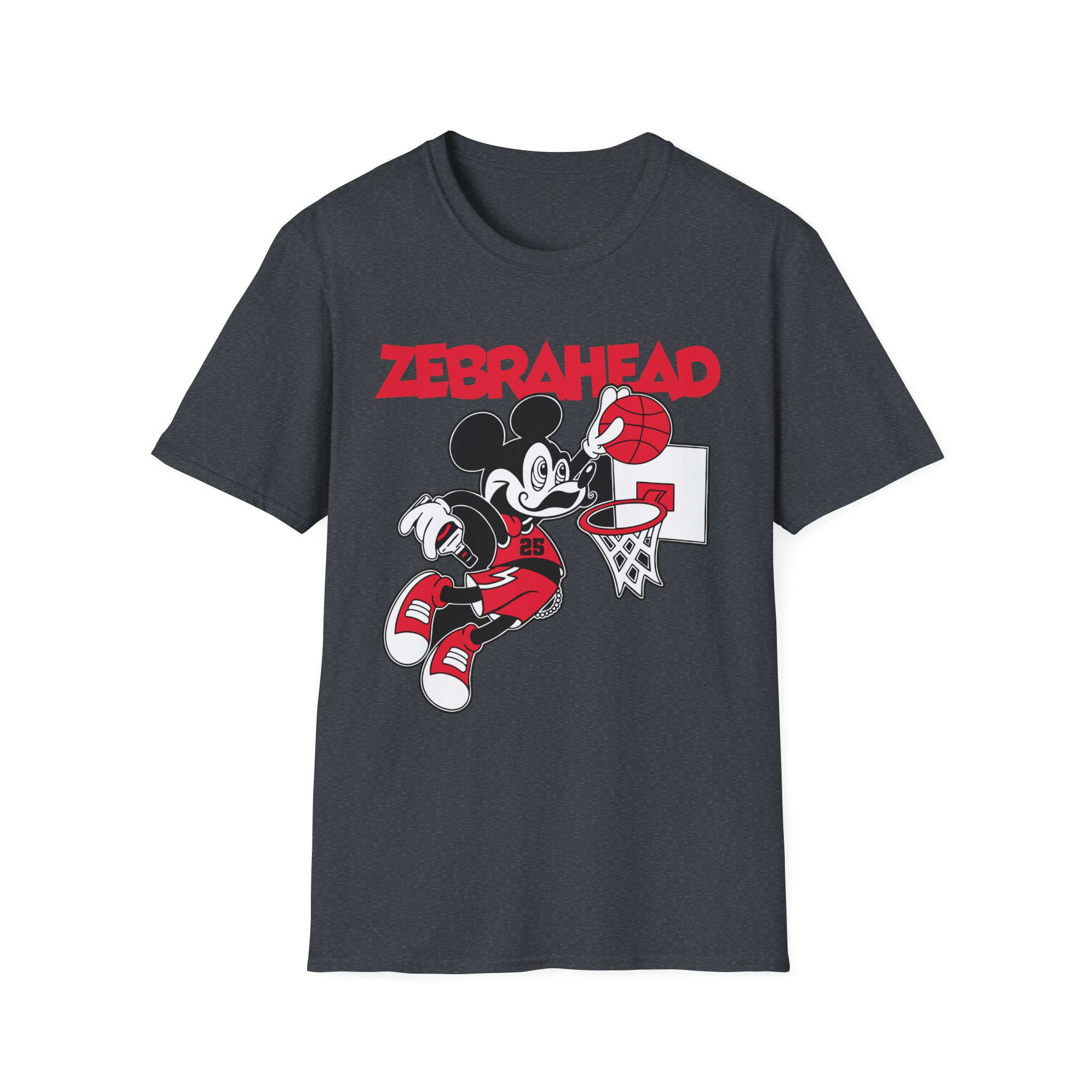 Zebrahead Mickey Unisex Softstyle T-Shirt