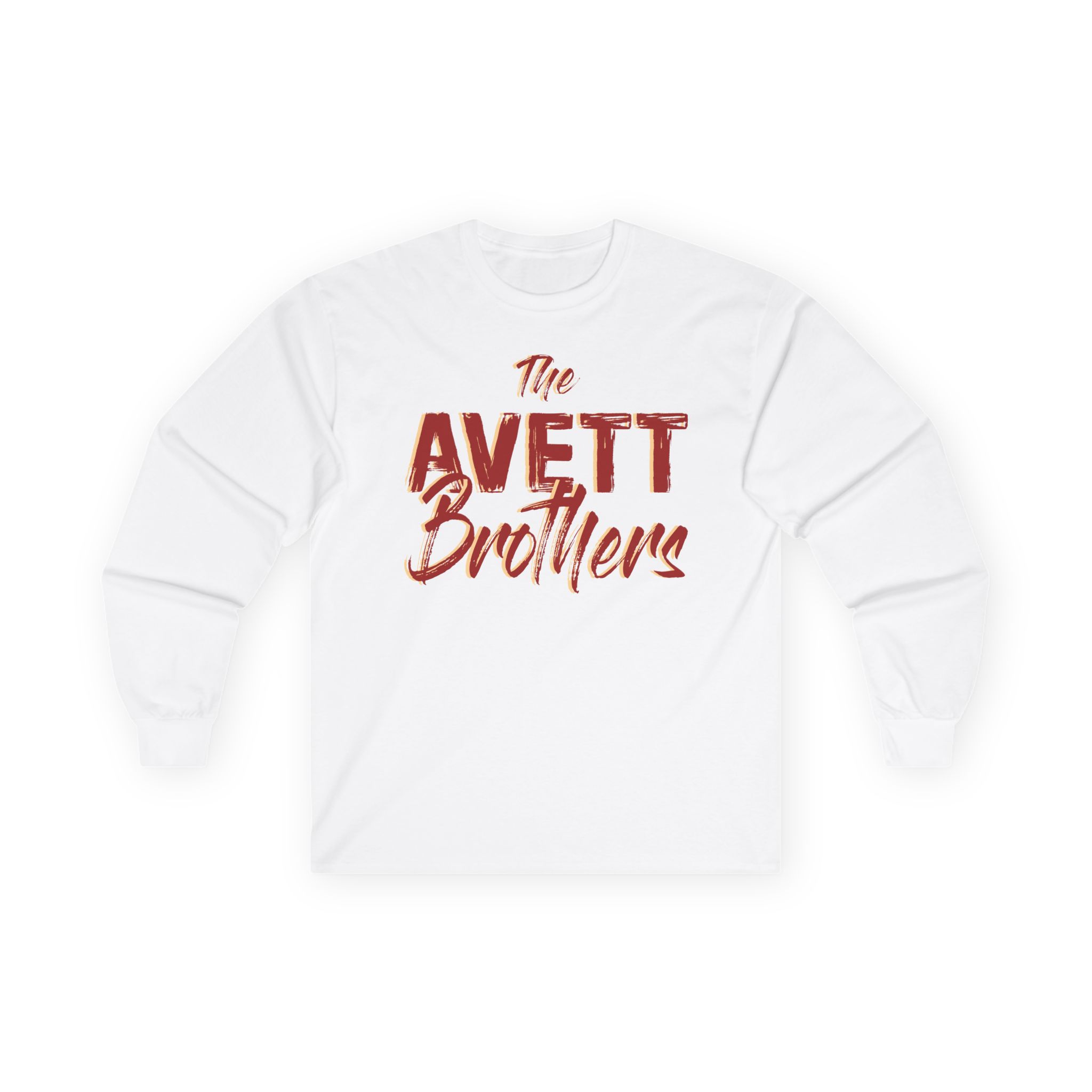 Avett Brothers Painted Sign Logo Unisex Ultra Cotton Long Sleeve Tee