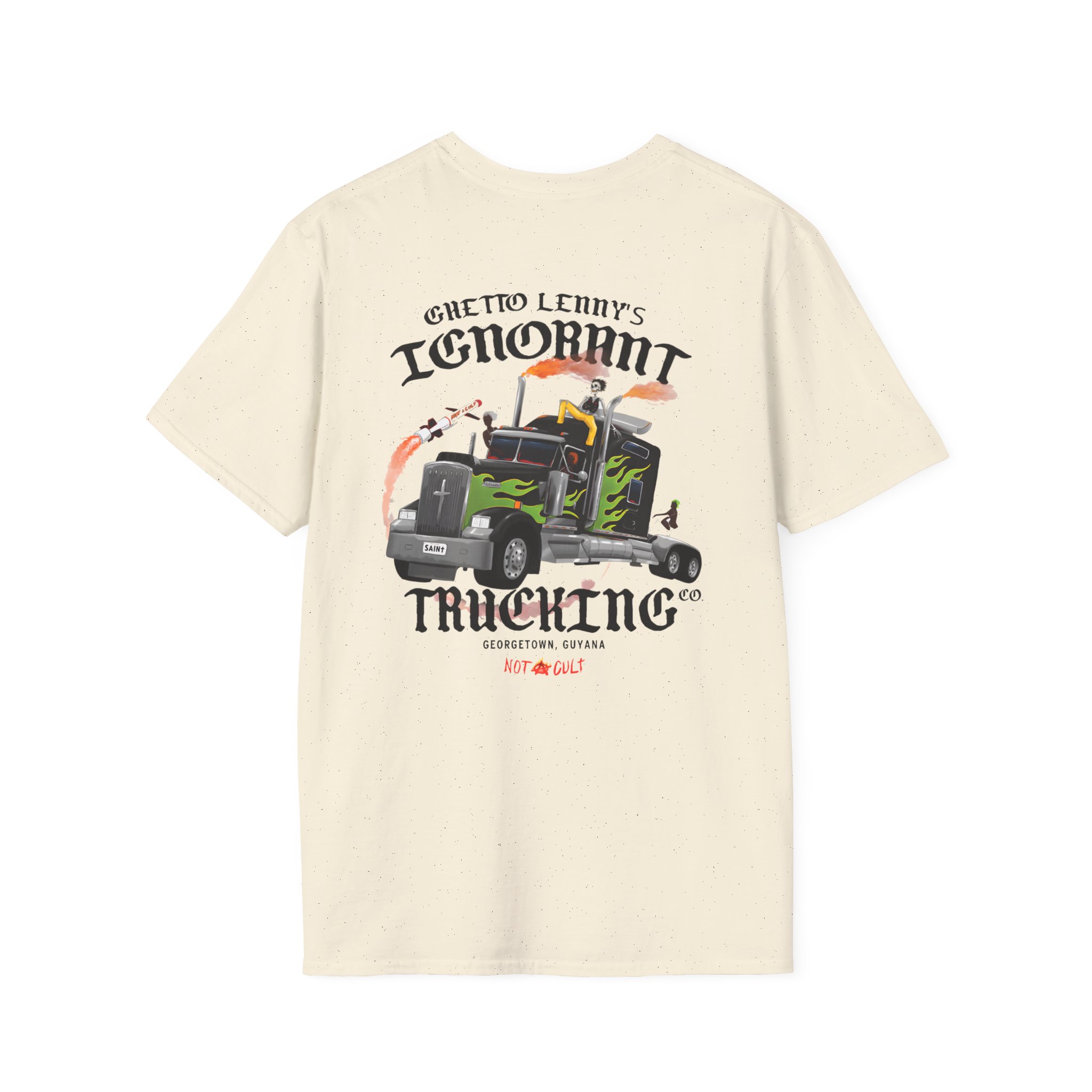Saint Jhn Ghetto Lenny's Trucking Co. Unisex Softstyle T-Shirt