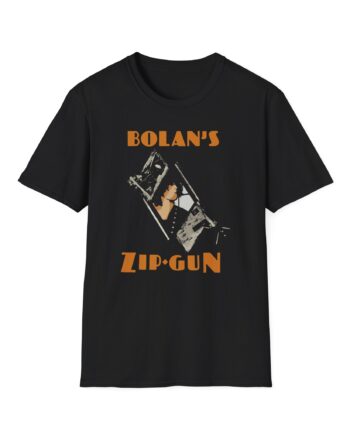 T Rex Zip Gun Unisex Softstyle T-Shirt