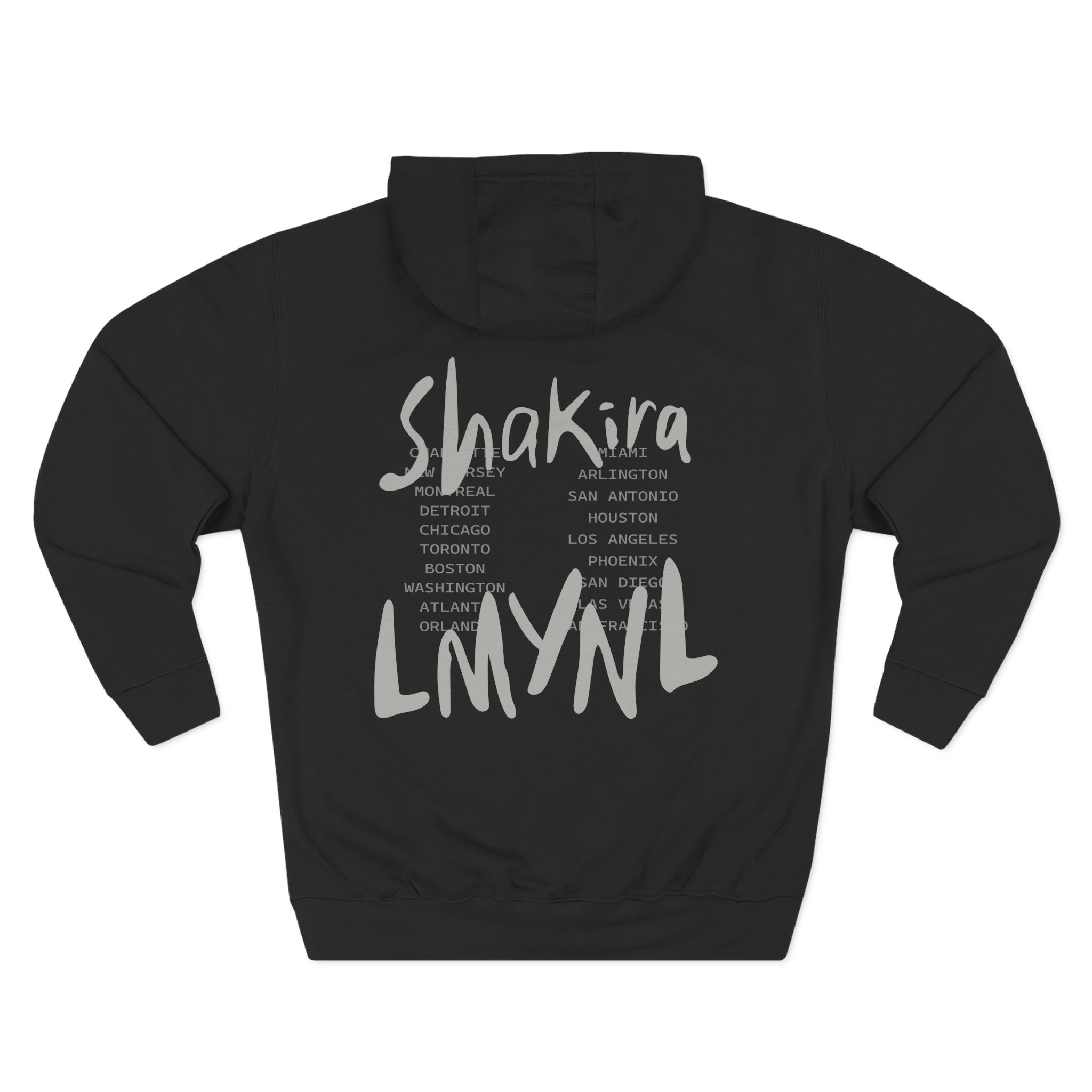 Shakira Sunglasses Three-Panel Fleece Hoodie