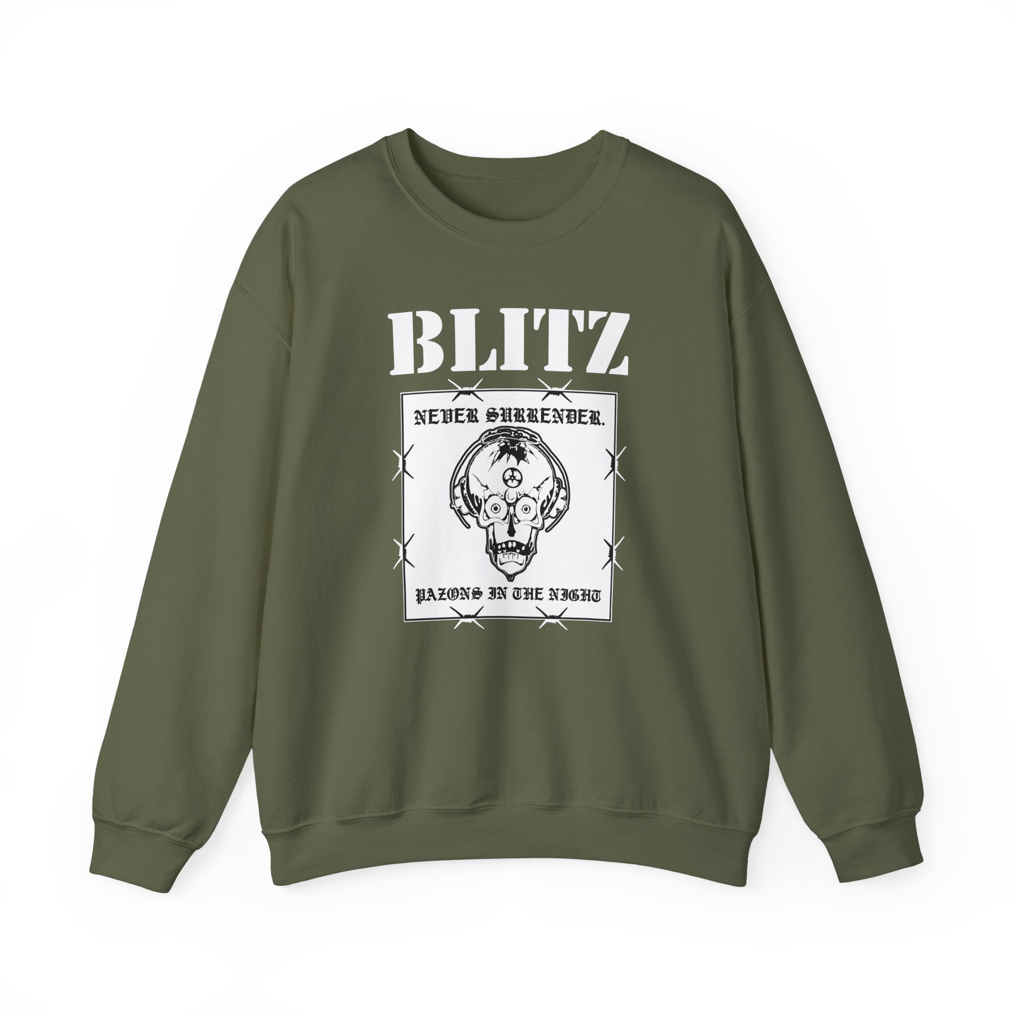 Blitz Never Surrender Unisex Heavy Blendâ„¢ Crewneck Sweatshirt