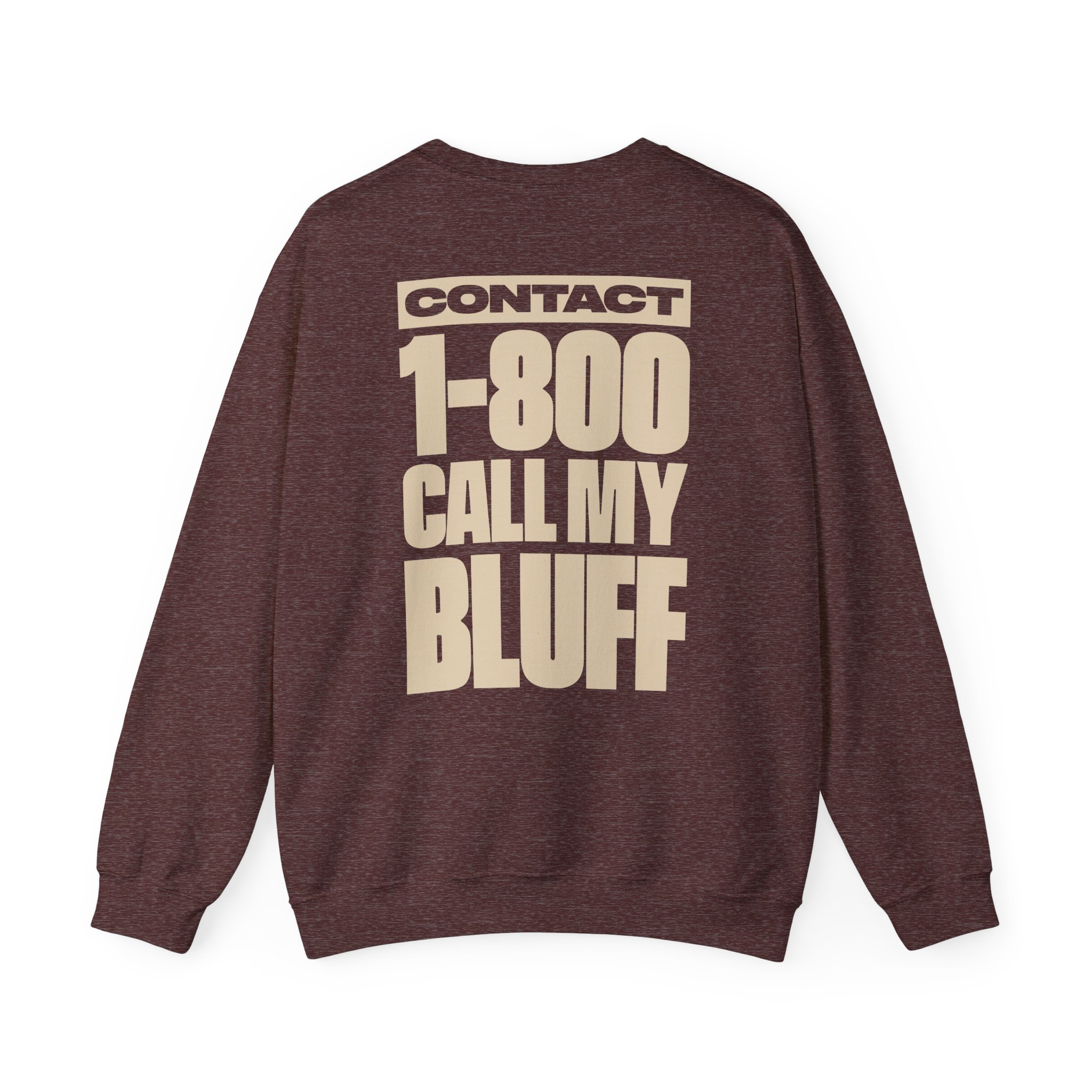 Clipse 1-800 Call My Bluff Unisex Heavy Blendâ„¢ Crewneck Sweatshirt