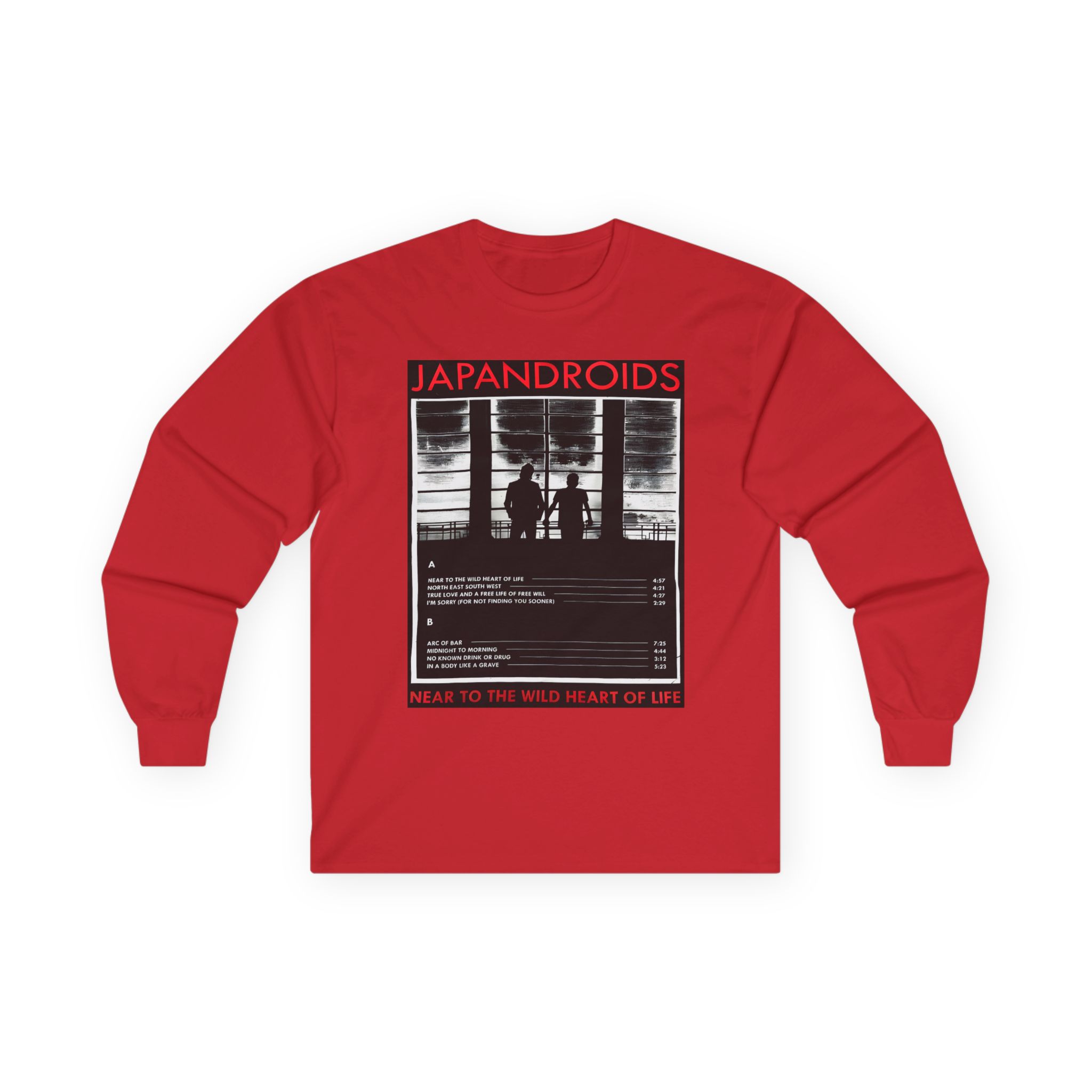 Japandroids Near to the Wild Heart of Life Unisex Ultra Cotton Long Sleeve Tee