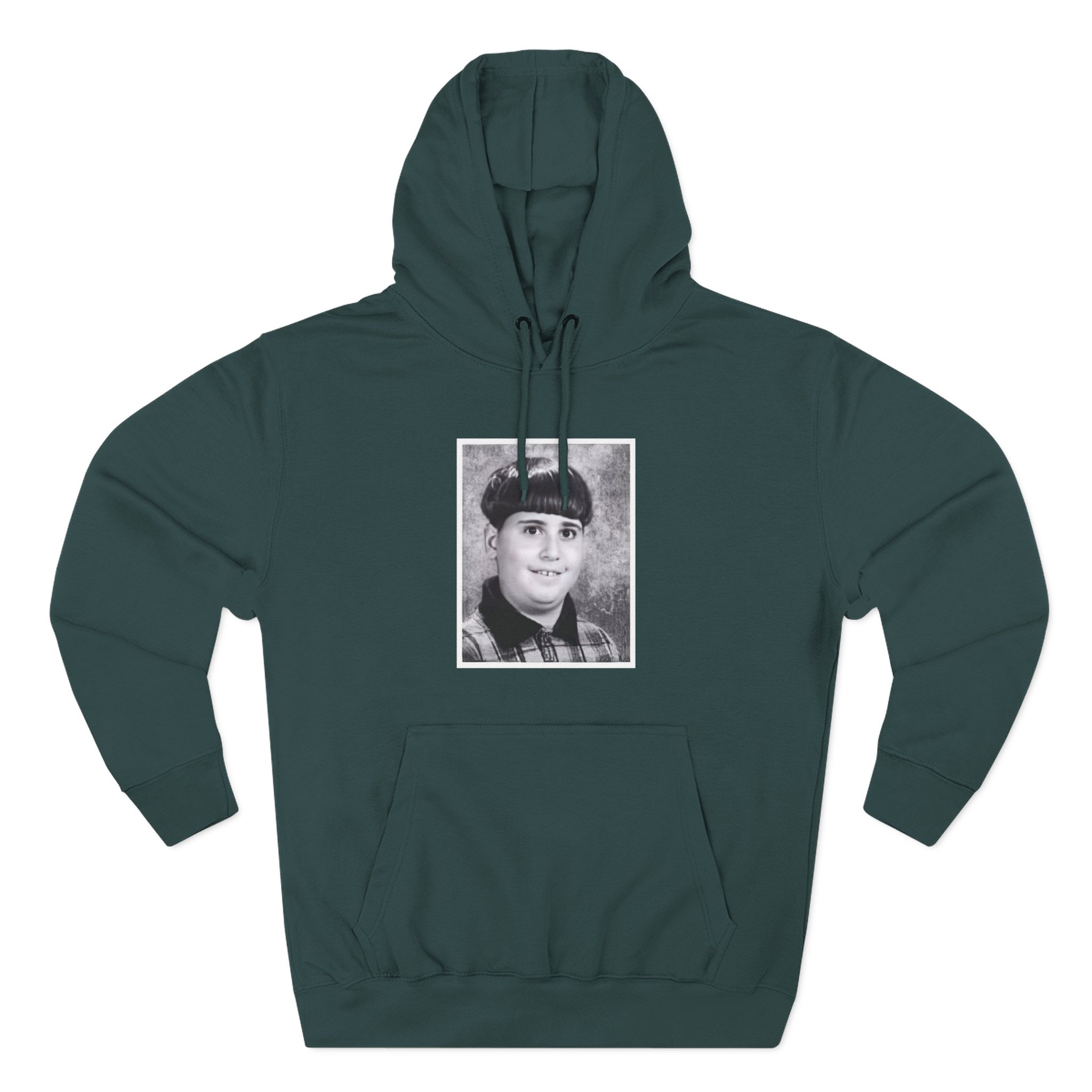 Wooli Three-Panel Fleece Hoodie
