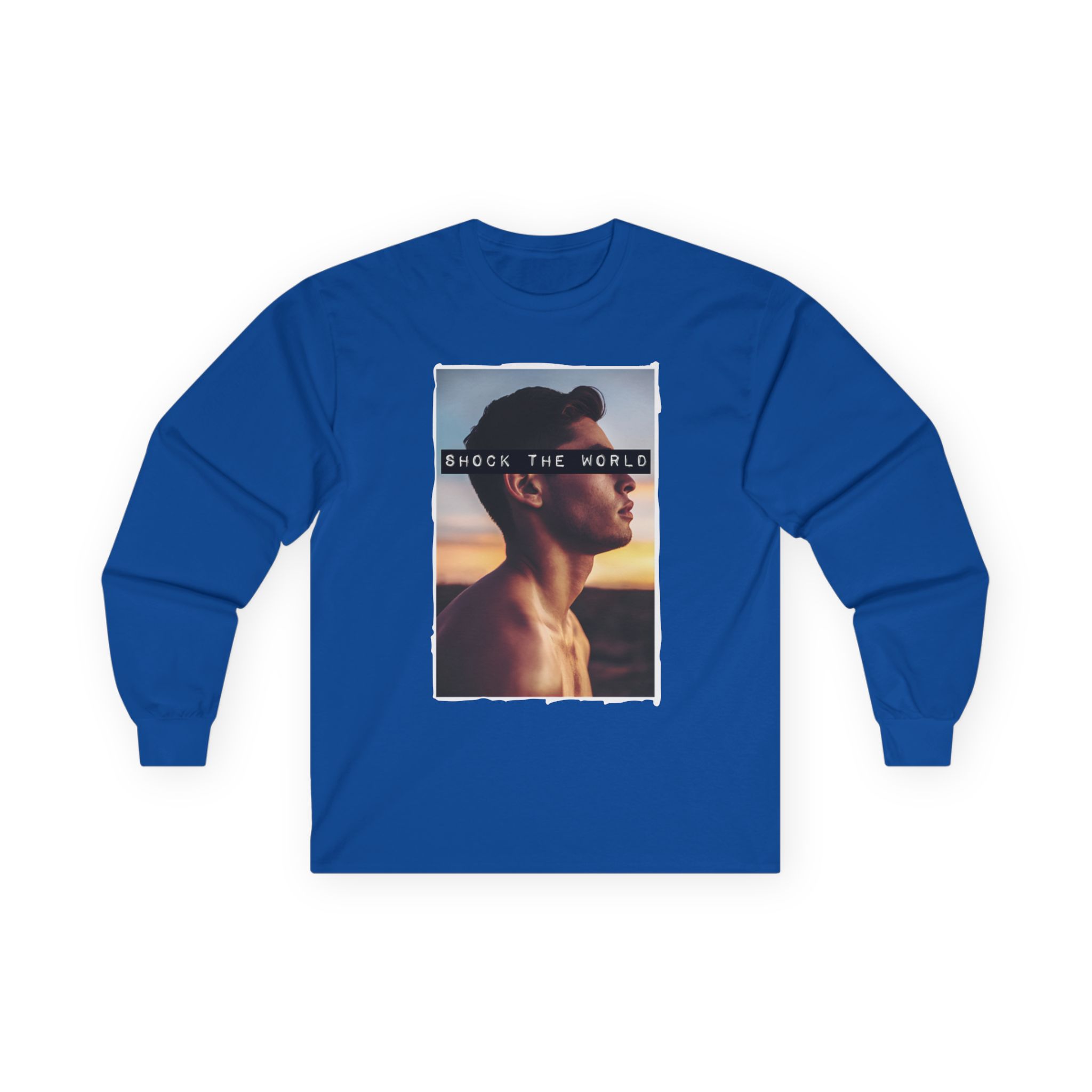 Ryan Garcia Shock the World Unisex Ultra Cotton Long Sleeve Tee