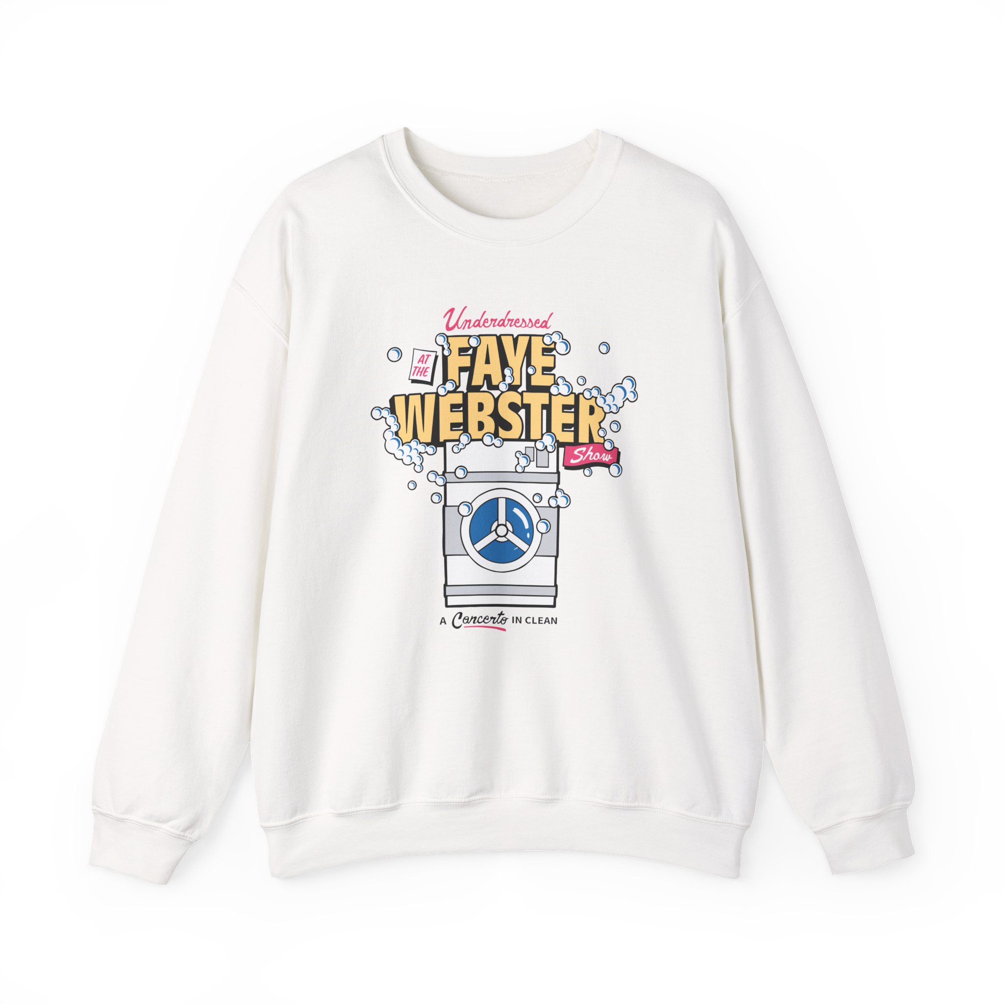 Faye Webster Laundrette Unisex Heavy Blendâ„¢ Crewneck Sweatshirt