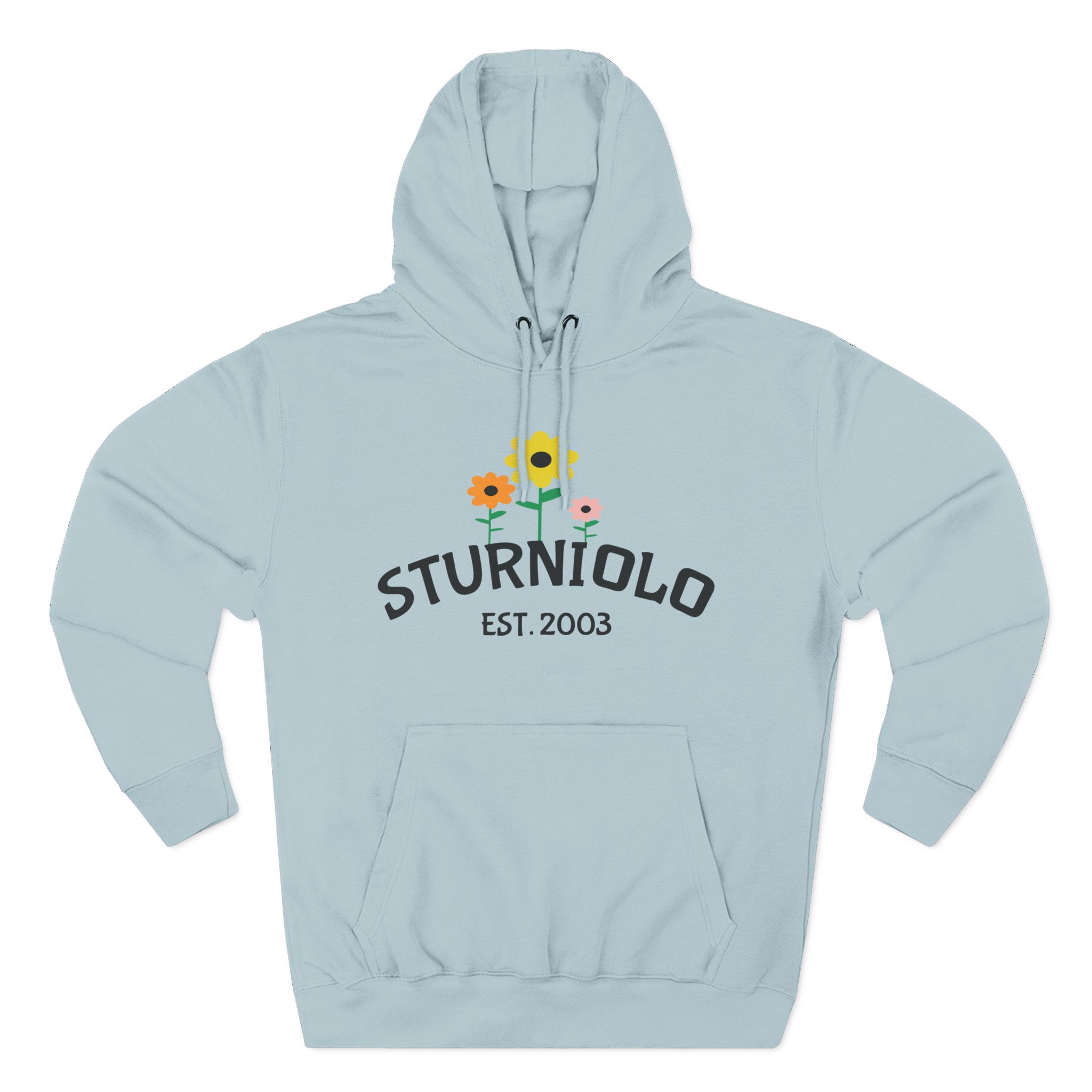 Sturniolo Flower Three-Panel Fleece Hoodie