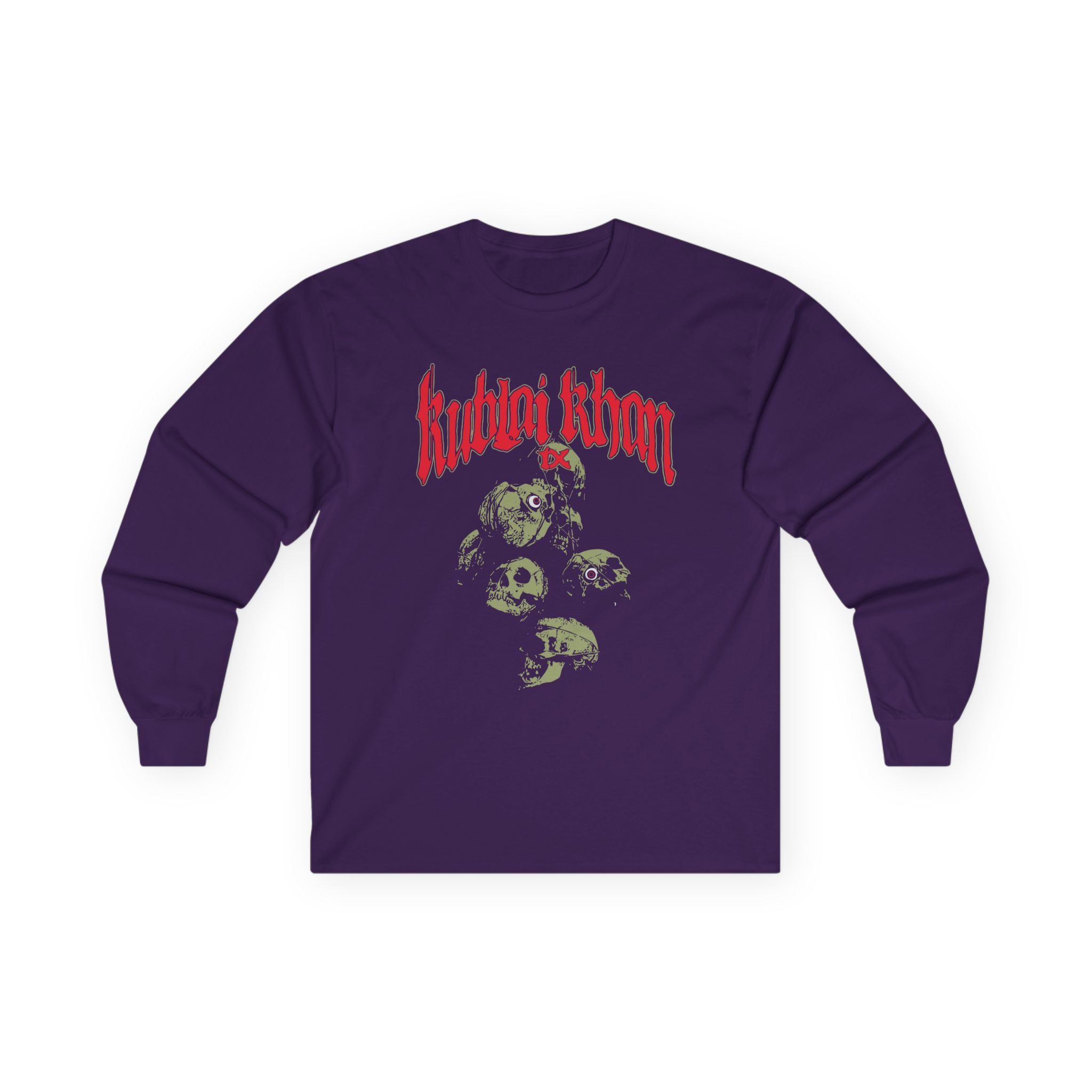 Kublai Khan - Skull Unisex Ultra Cotton Long Sleeve Tee