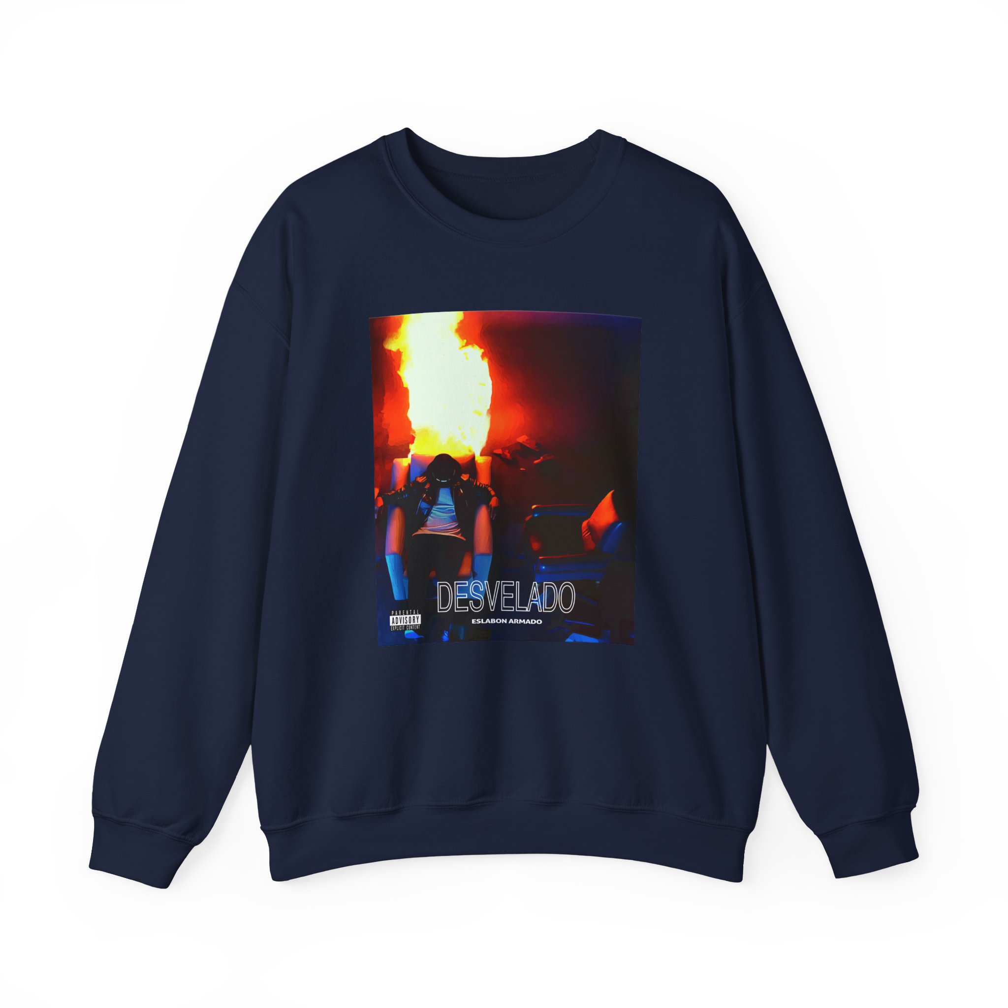 Eslabon Armado Desvelado Album Unisex Heavy Blendâ„¢ Crewneck Sweatshirt