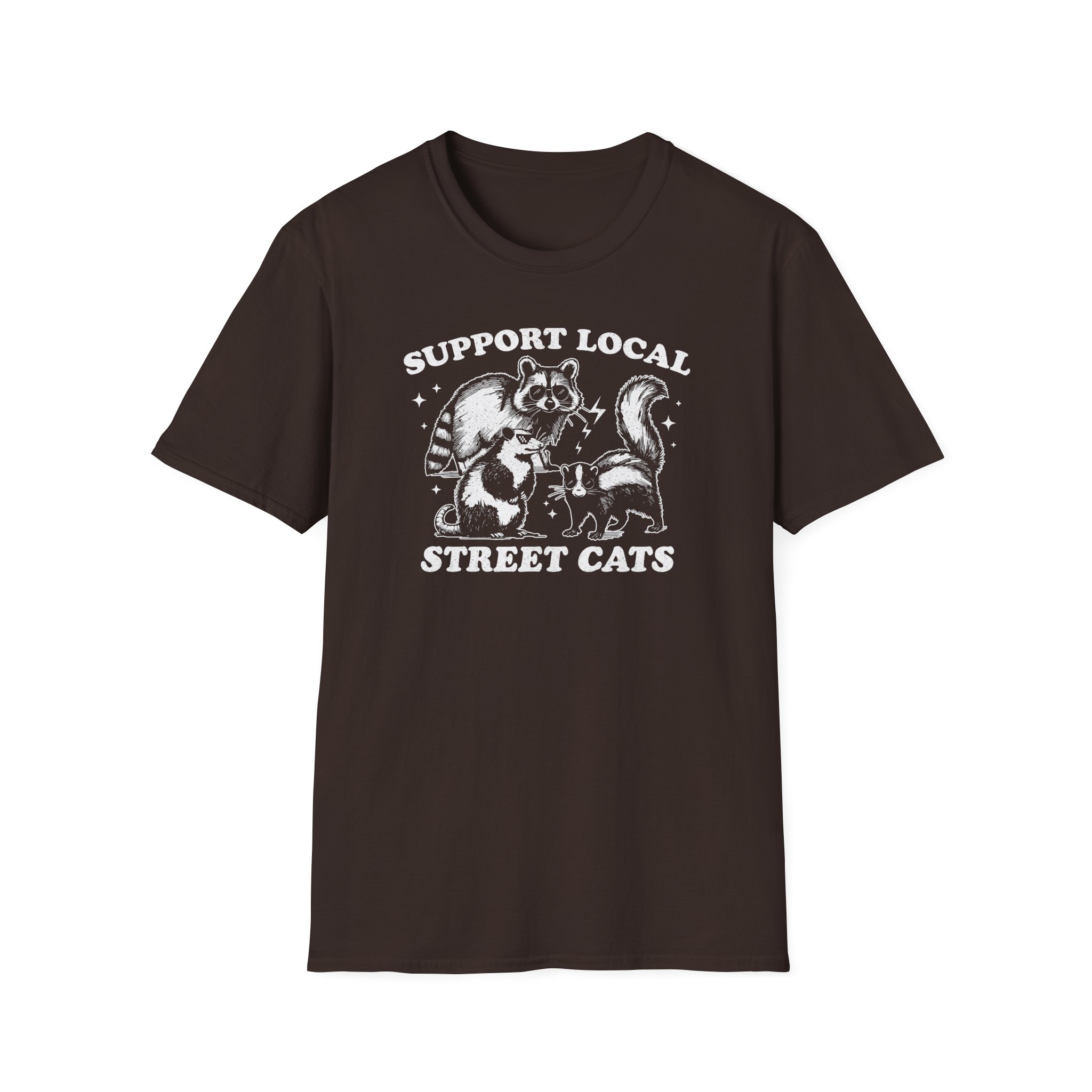 Zingara Support Local Street Cats Unisex Softstyle T-Shirt