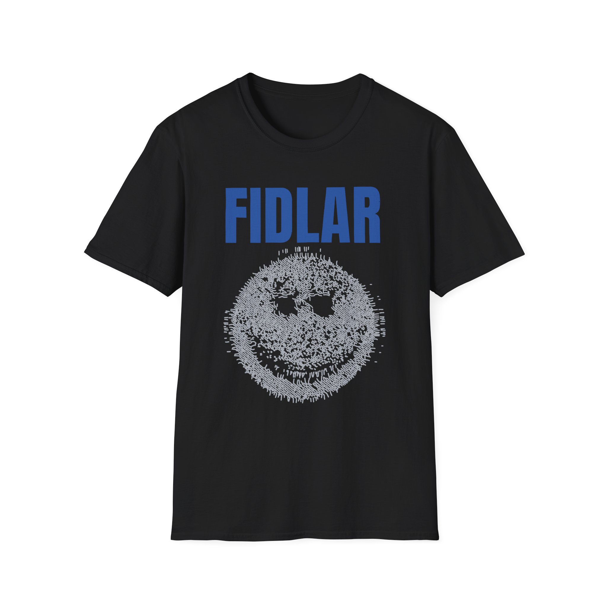 Fidlar Big Smiley Unisex Softstyle T-Shirt