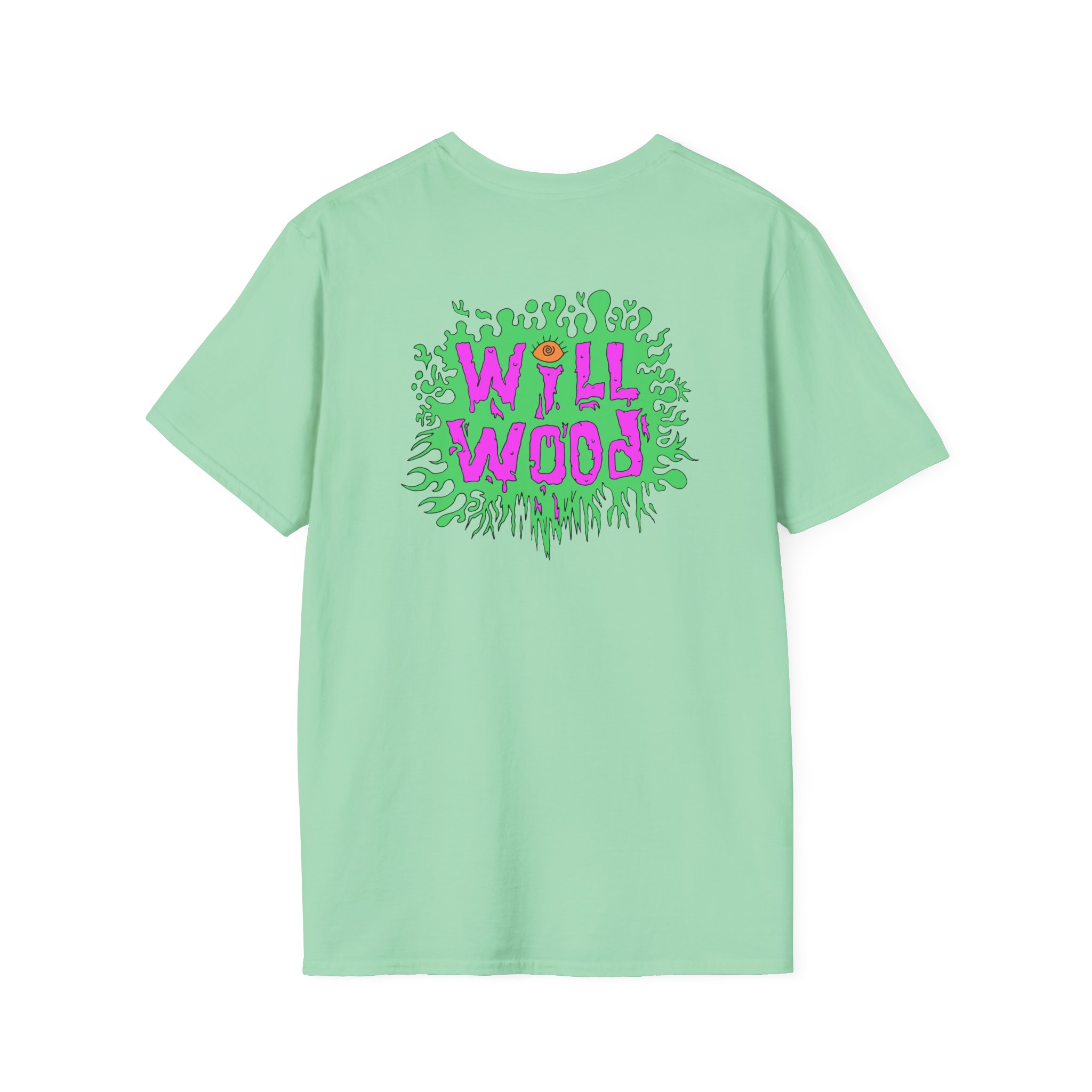 Will Wood Death of the Author Unisex Softstyle T-Shirt