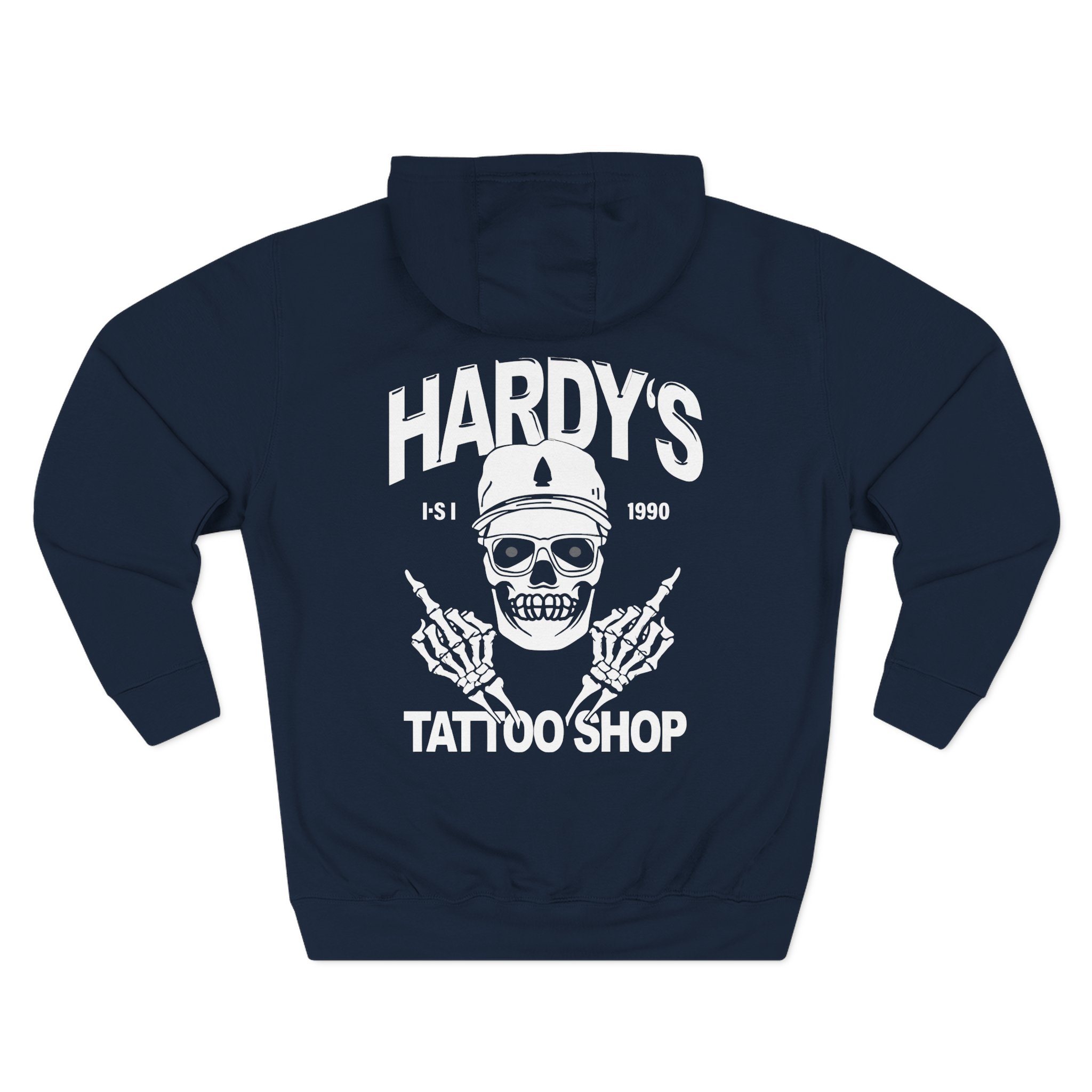 Hardy Tattoo Shop Three-Panel Fleece Hoodie