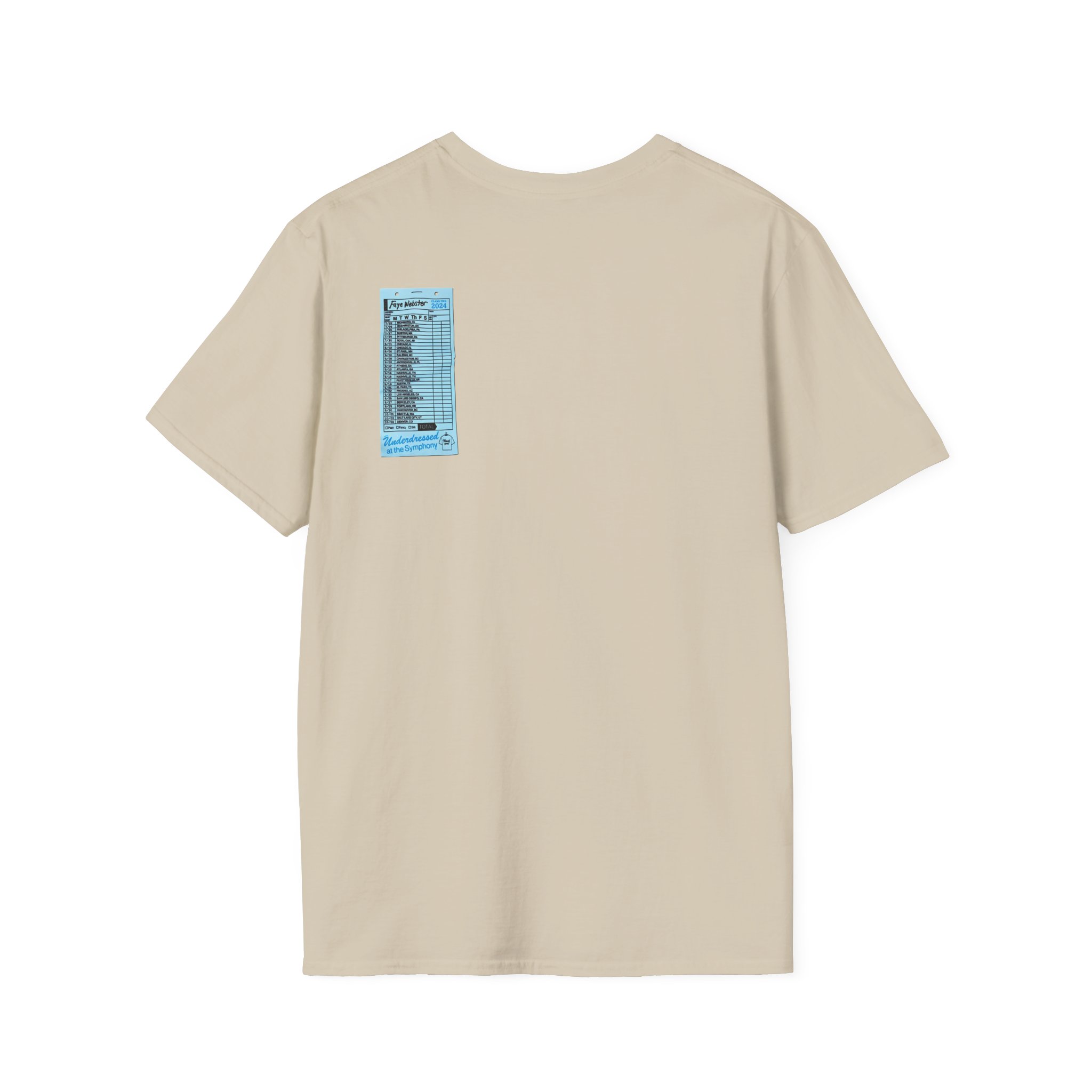 Faye Webster Underdressed at the Symphony 2024 Tour Unisex Softstyle T-Shirt