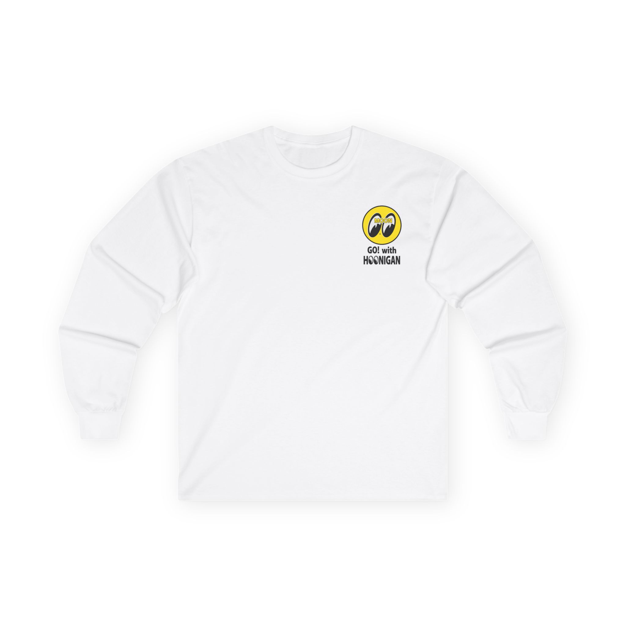 Ken Block Hoonigan X Mooneyes Go With Hoon Unisex Ultra Cotton Long Sleeve Tee