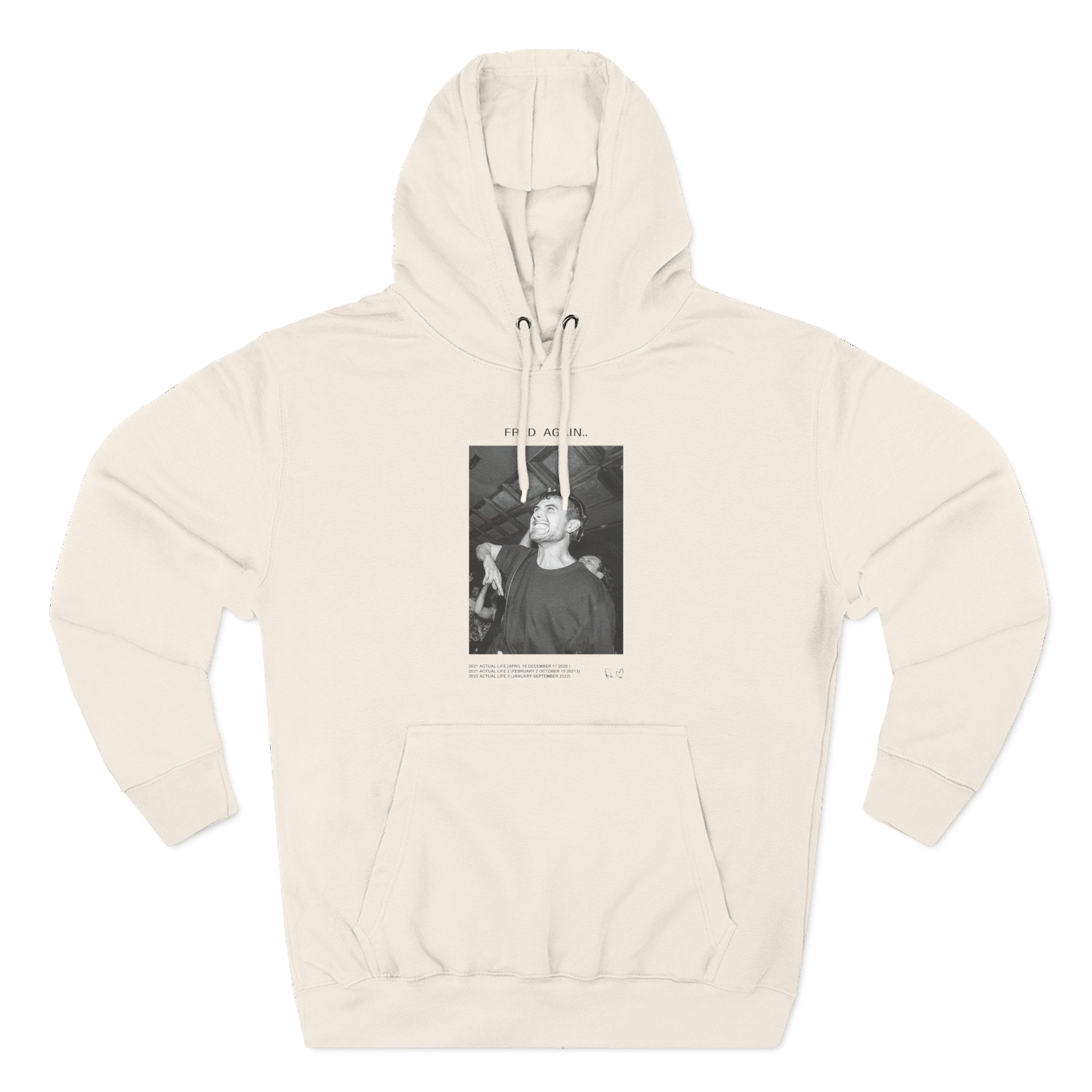 Fred Again Album Three-Panel Fleece Hoodie