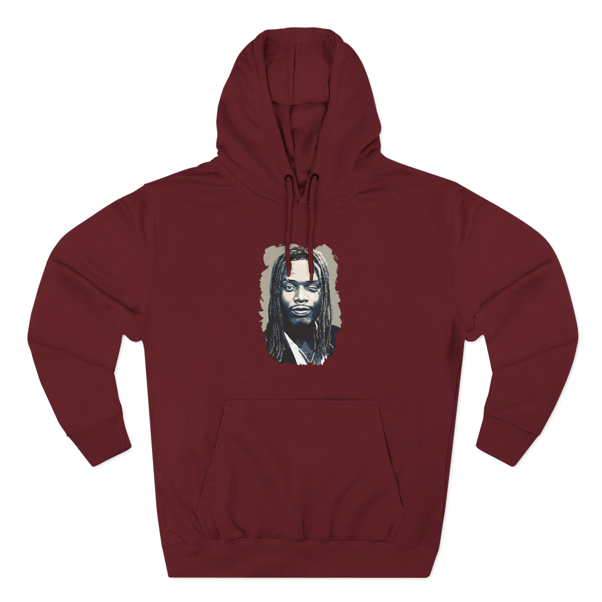 Fetty Wap Three-Panel Fleece Hoodie