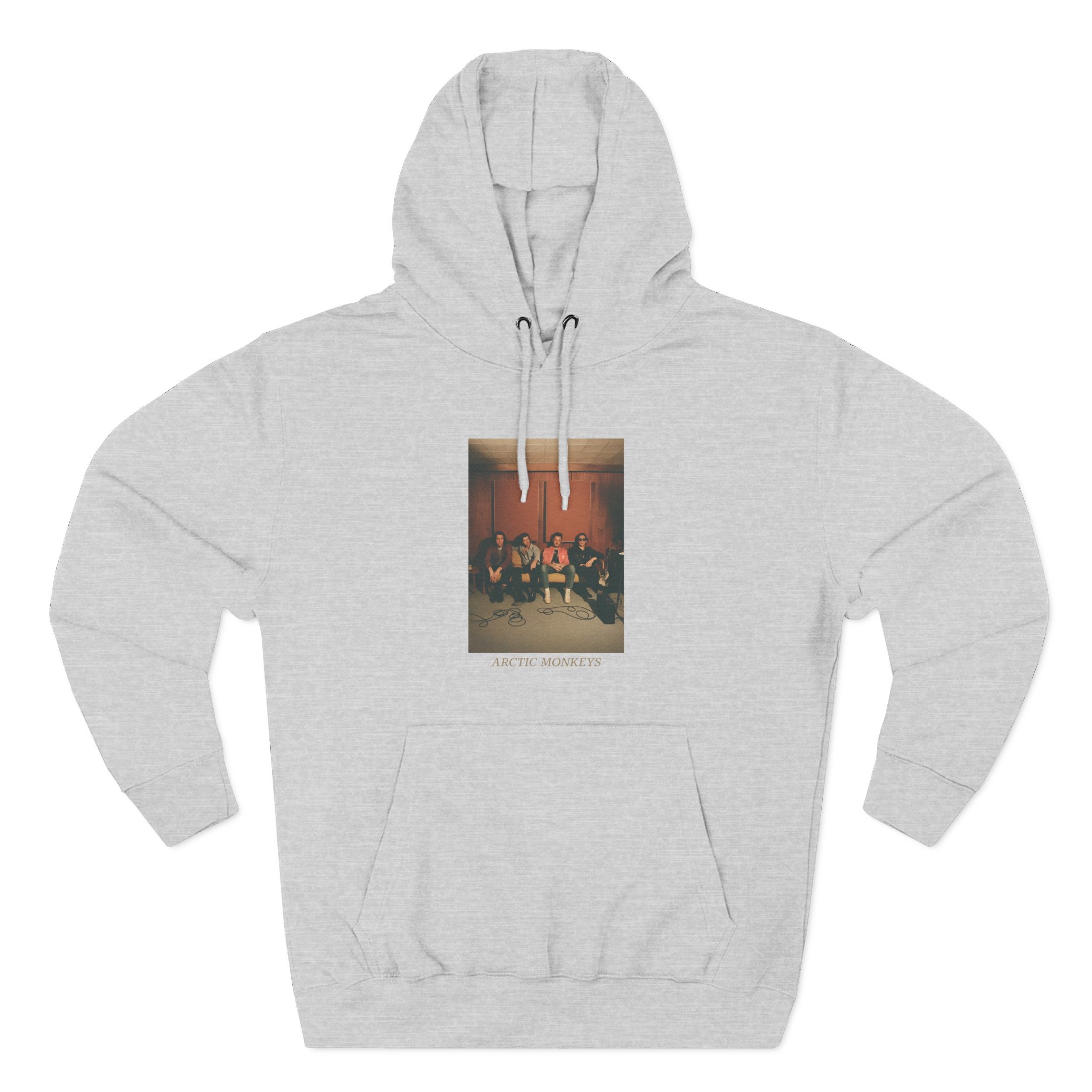 Arctic Monkeys Band Photo Three-Panel Fleece Hoodie