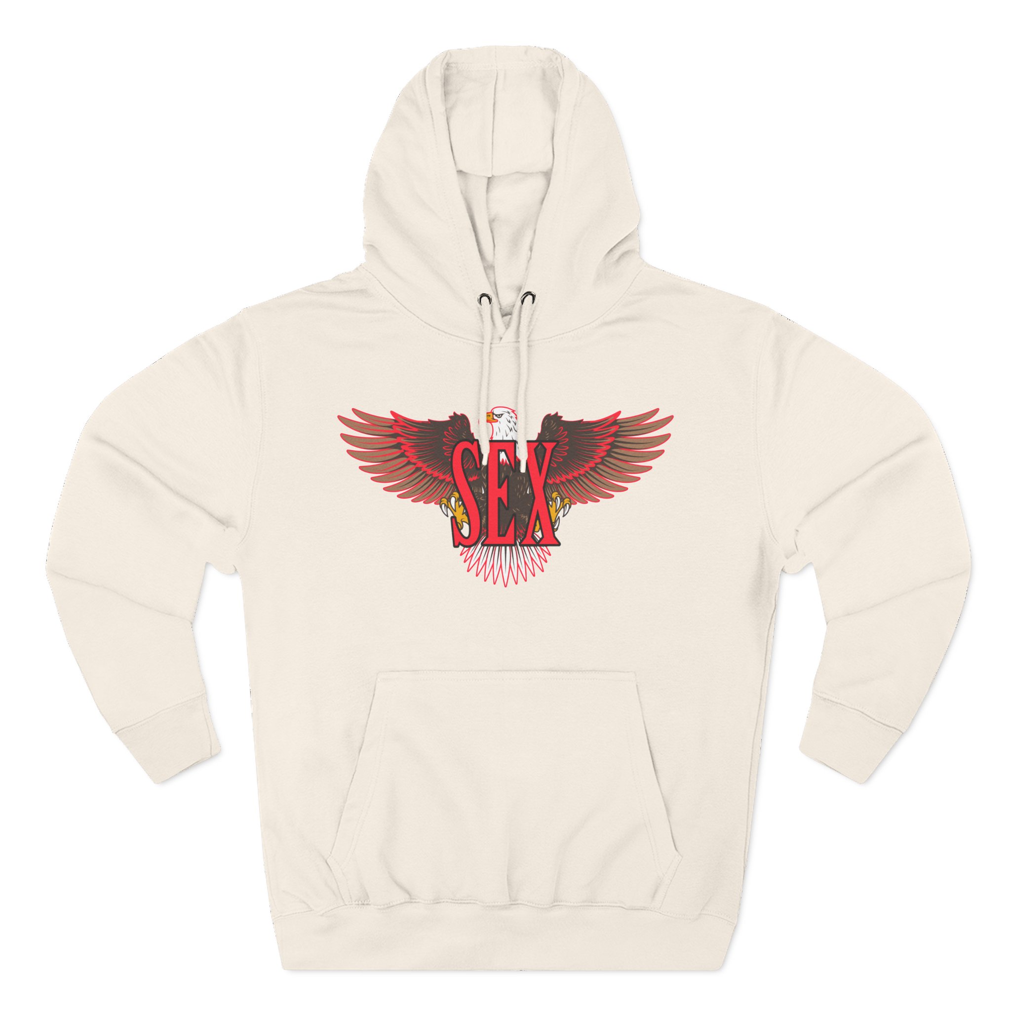 Sexmane Three-Panel Fleece Hoodie