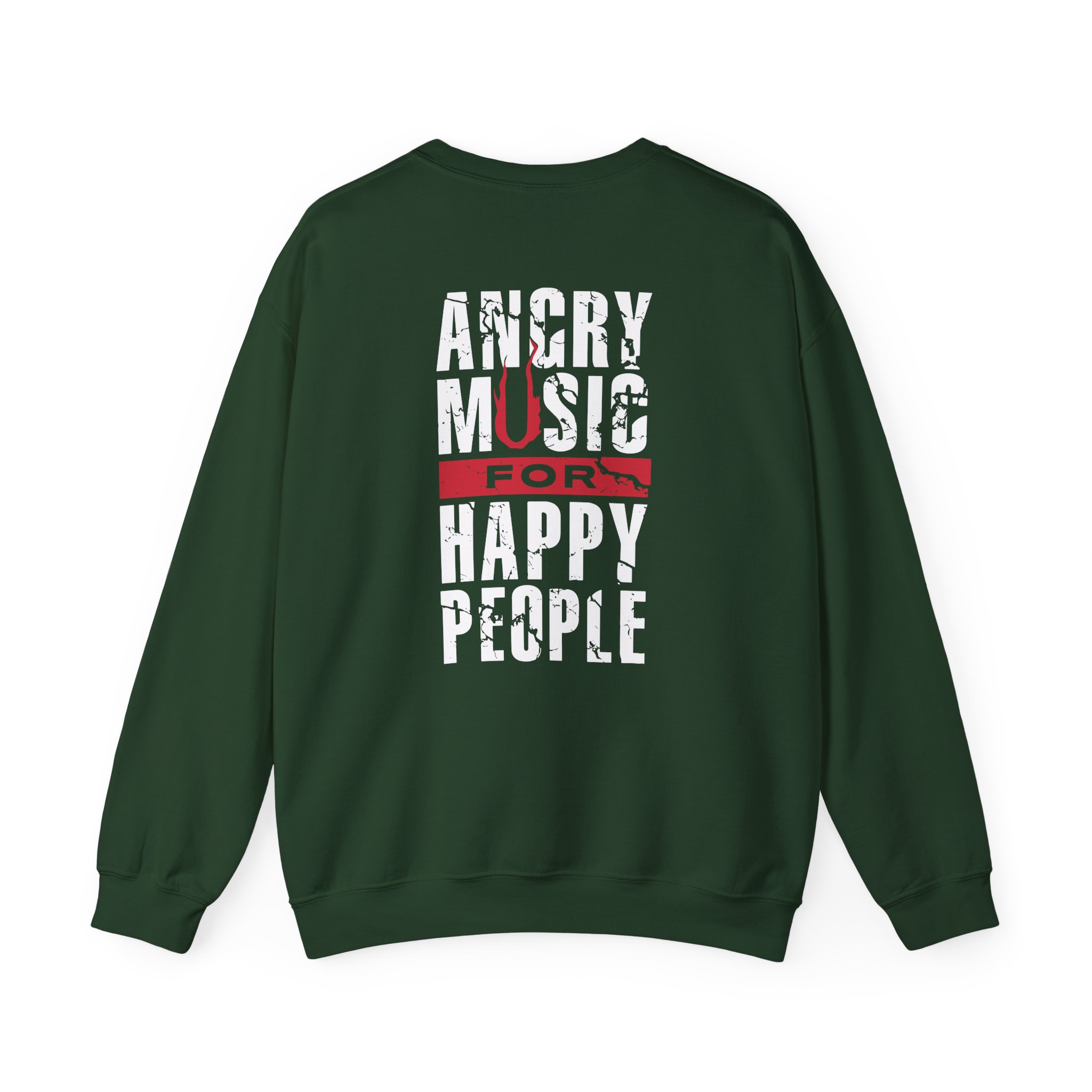August Burns Red Angry Music Unisex Heavy Blendâ„¢ Crewneck Sweatshirt