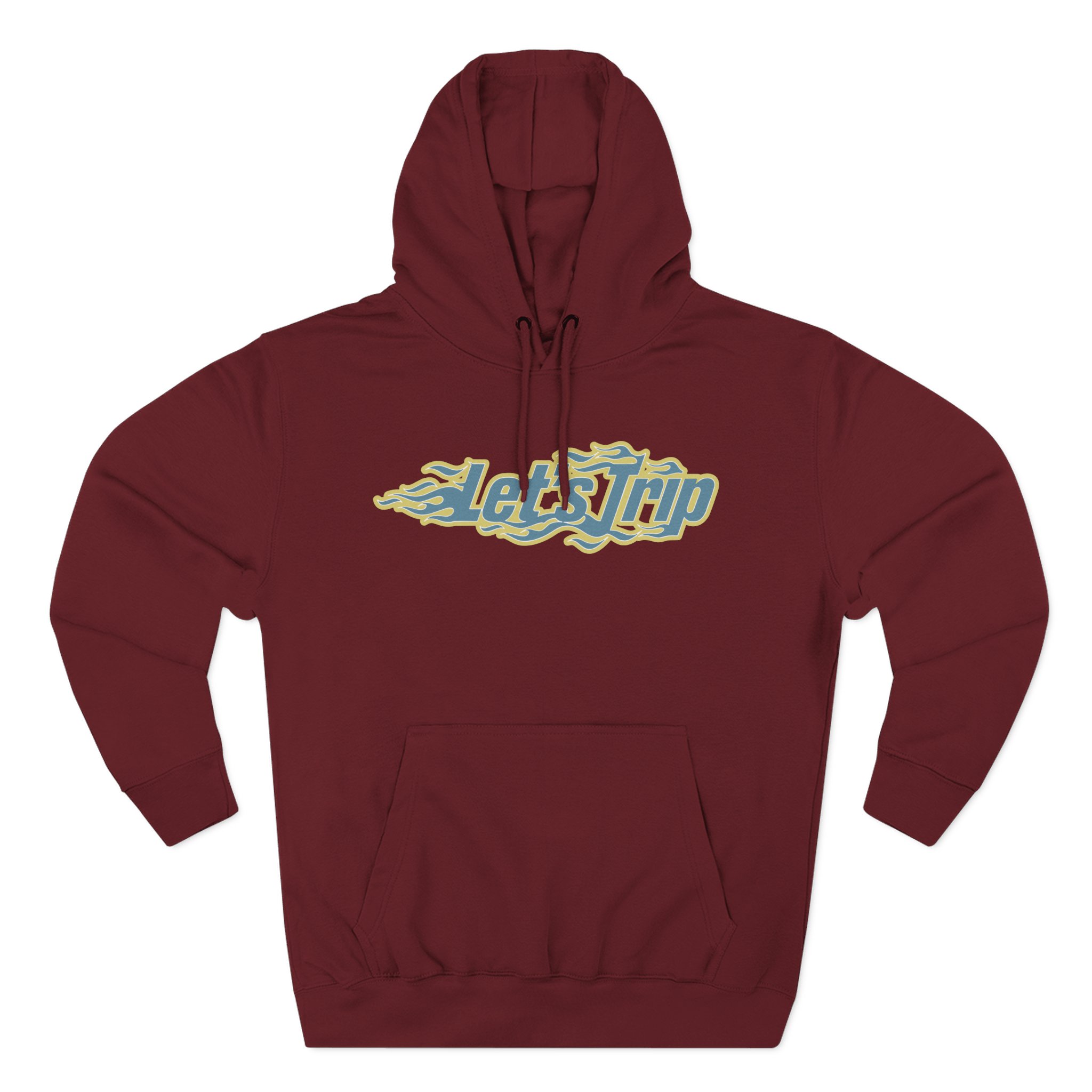 Sturniolo Let's Trip Flames Three-Panel Fleece Hoodie