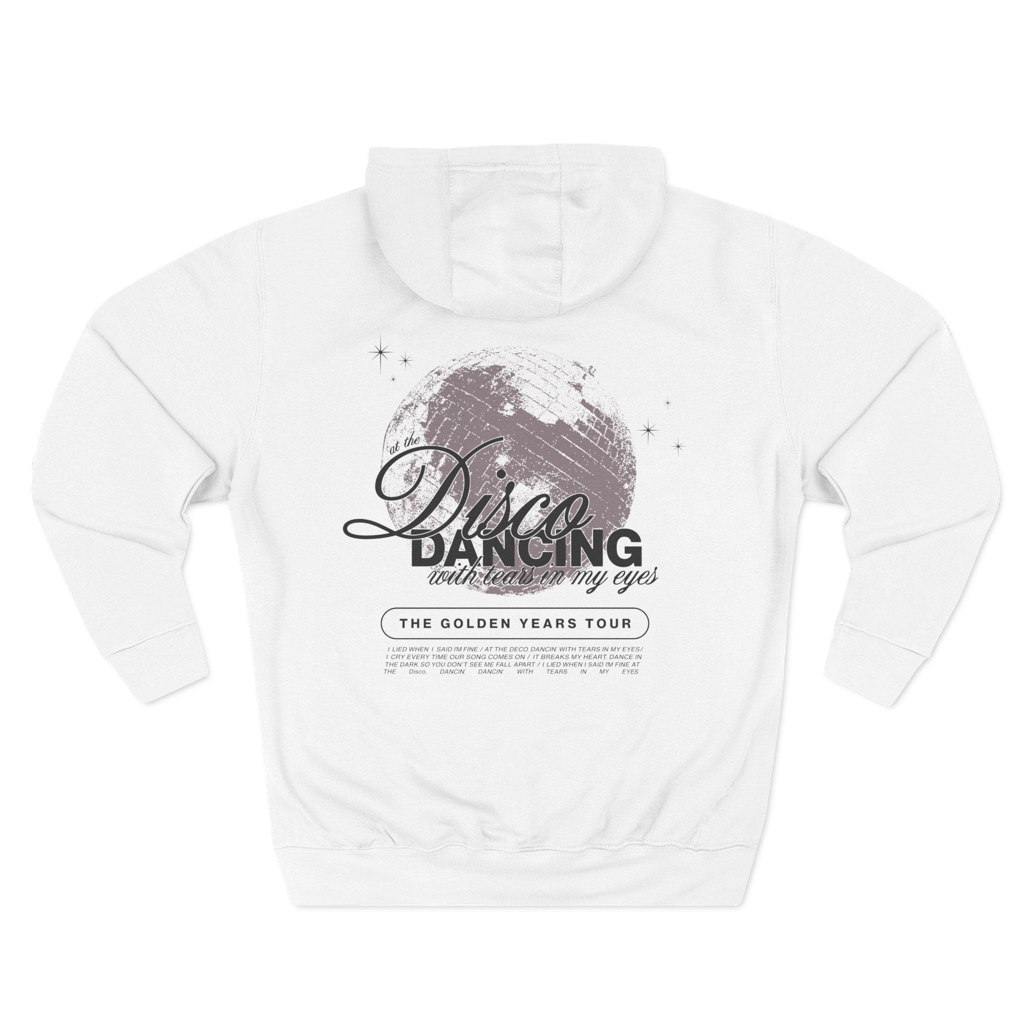 Joshua Bassett the Disco Dancing Three-Panel Fleece Hoodie