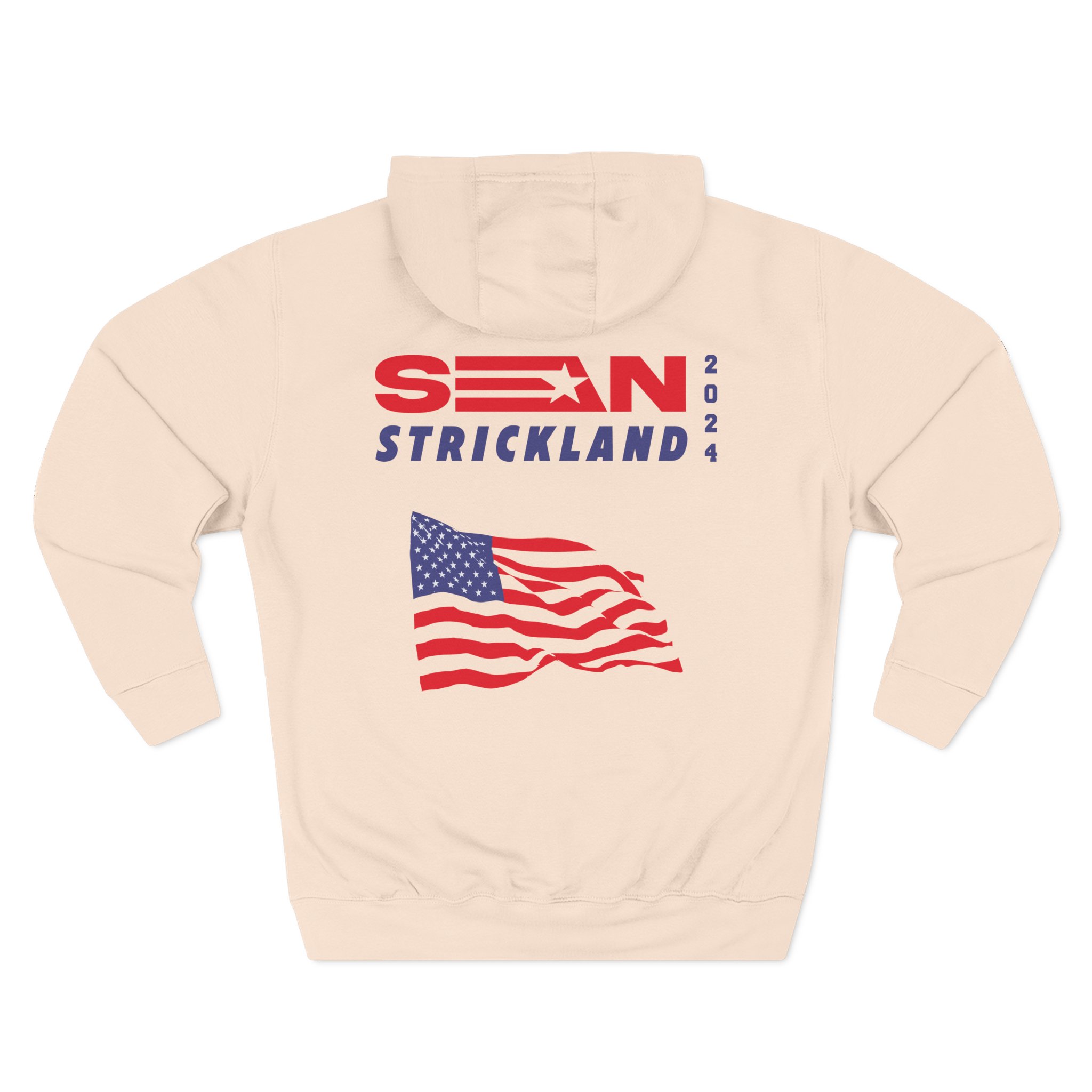 Sean Strickland Don't Be a P***y Three-Panel Fleece Hoodie