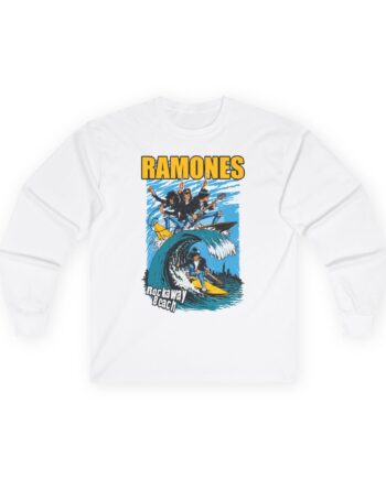 Ramones Rockaway Beach Unisex Ultra Cotton Long Sleeve Tee
