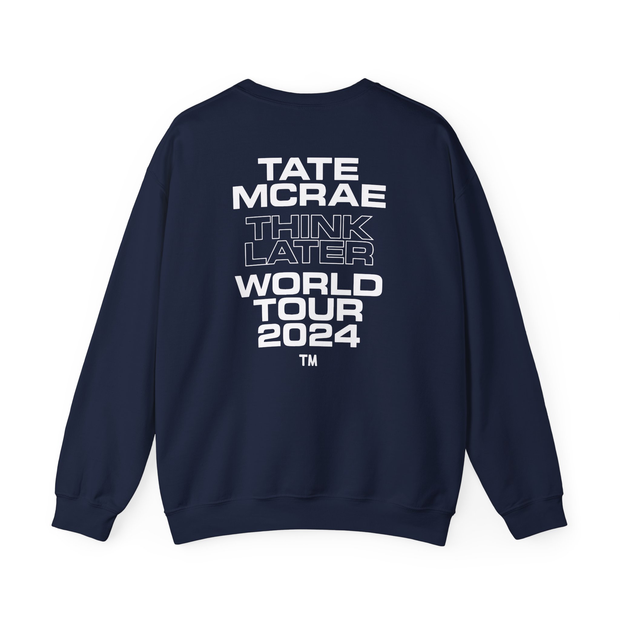 Tate Mcrae Think Later World Tour Unisex Heavy Blendâ„¢ Crewneck Sweatshirt